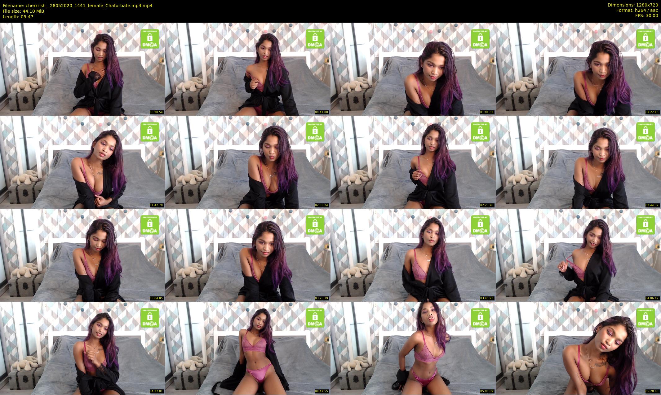cherrrish_ — 6 minute Chaturbate female cam show recording, 720p, May 28, 2020