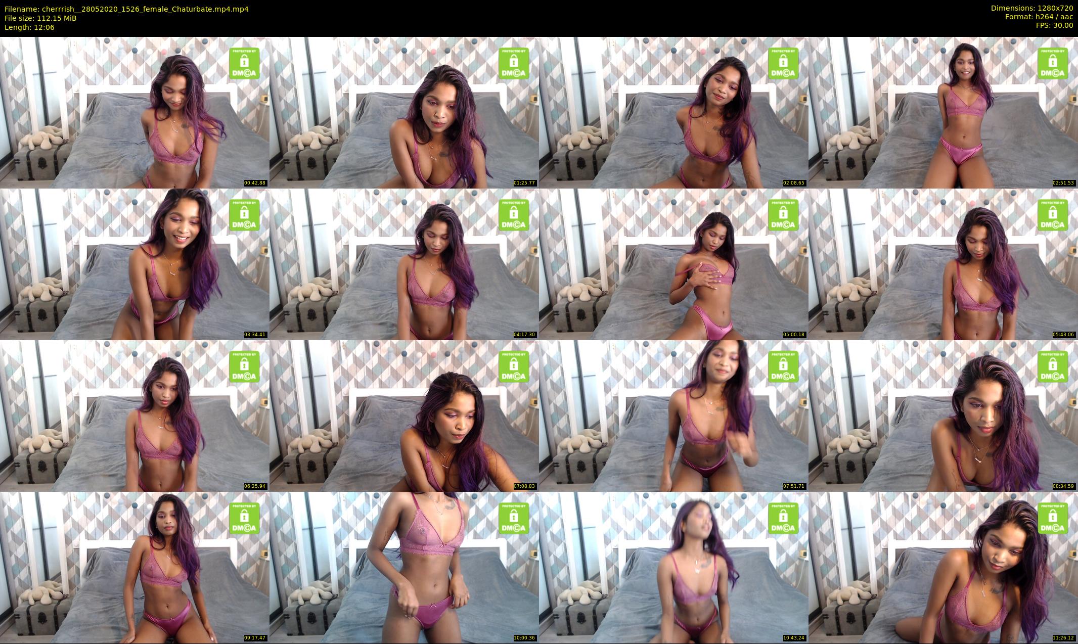cherrrish_ — 13 minute Chaturbate female cam show recording, 720p, May 28, 2020
