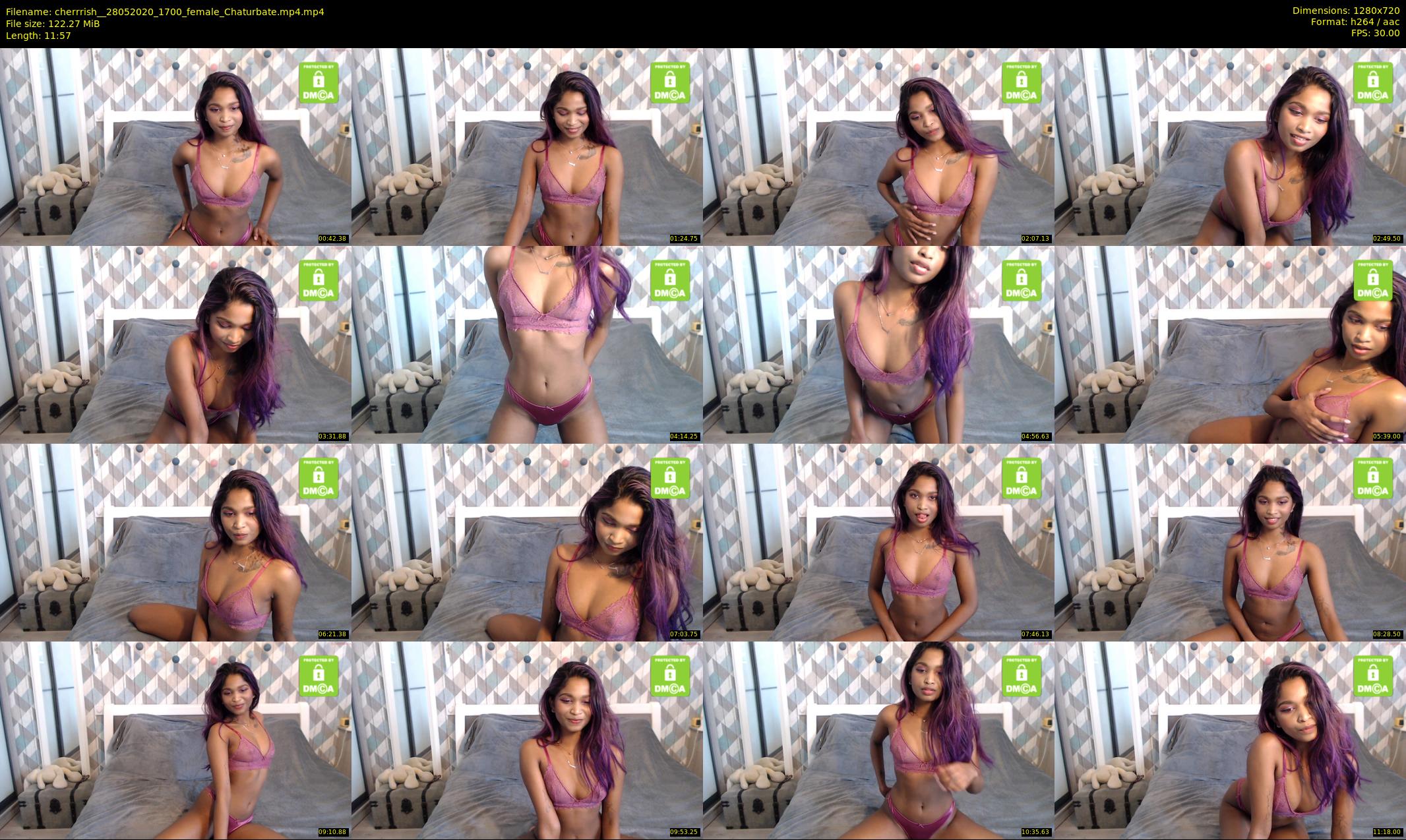 cherrrish_ — 12 minute Chaturbate female cam show recording, 720p, May 28, 2020