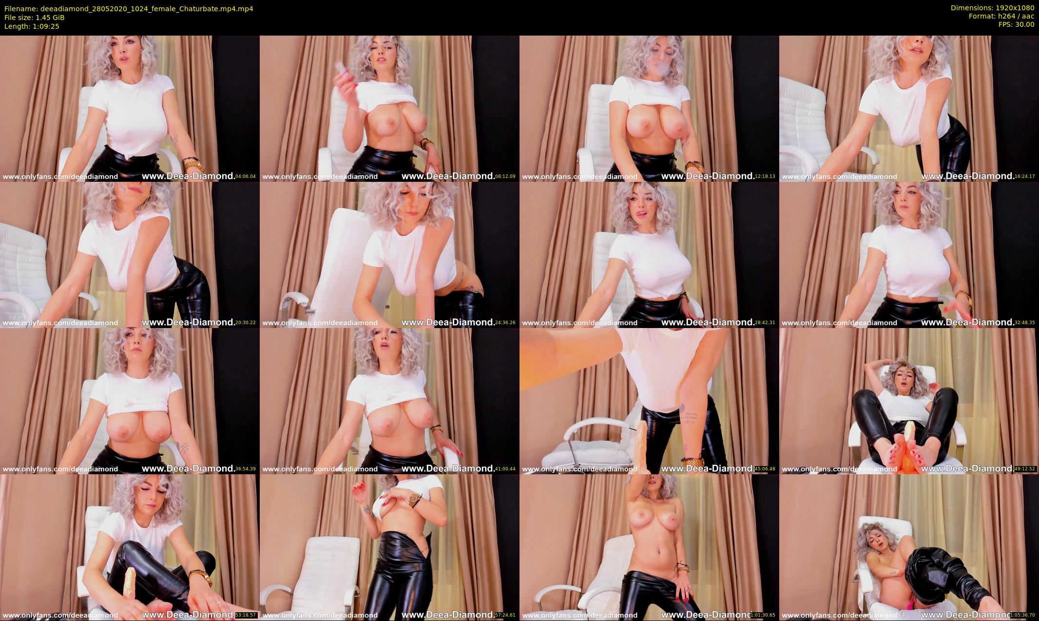 deeadiamond — 70 minute Chaturbate female cam show recording, 1080p, May 28, 2020