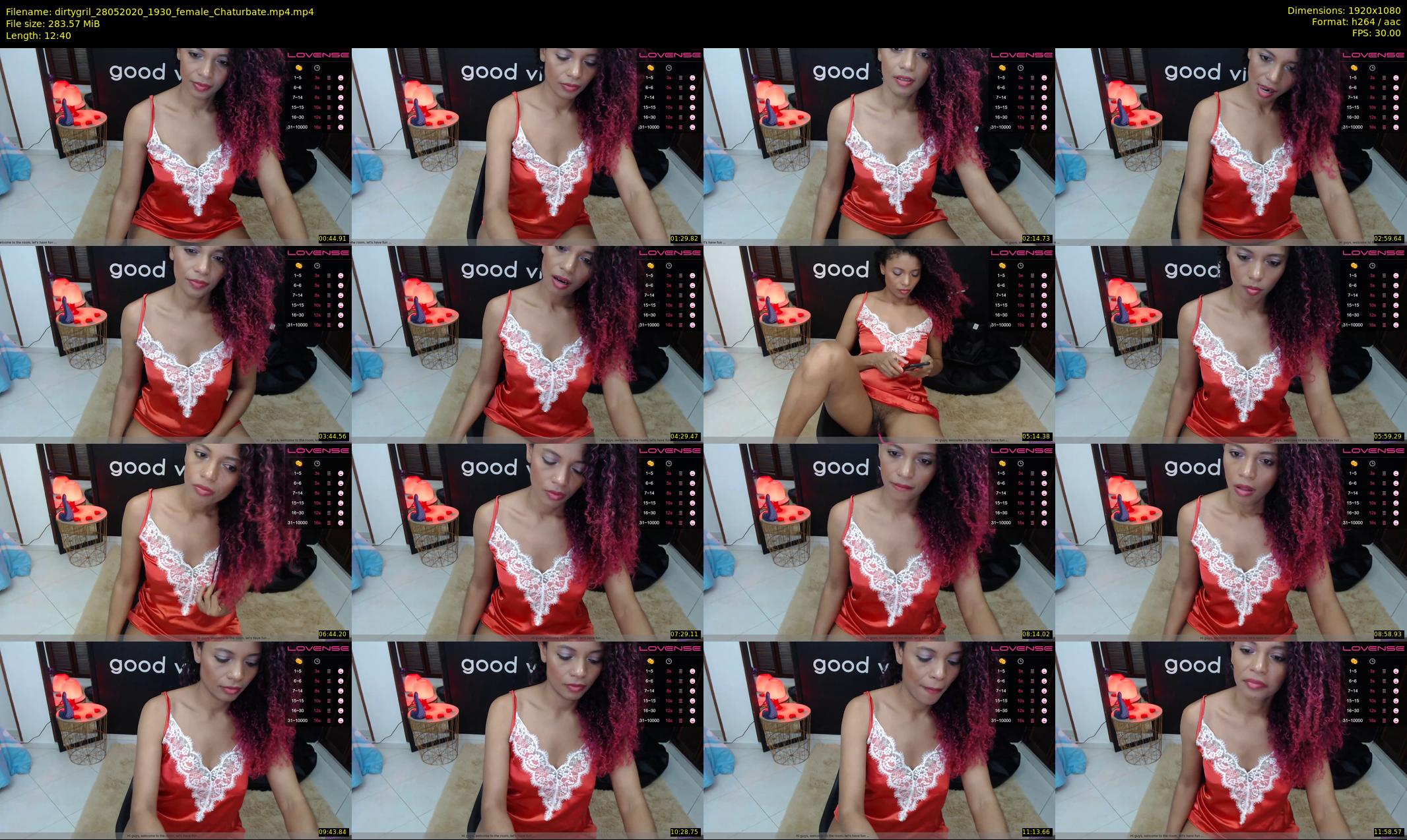dirtygril — 13 minute Chaturbate female cam show recording, 1080p, May 28, 2020