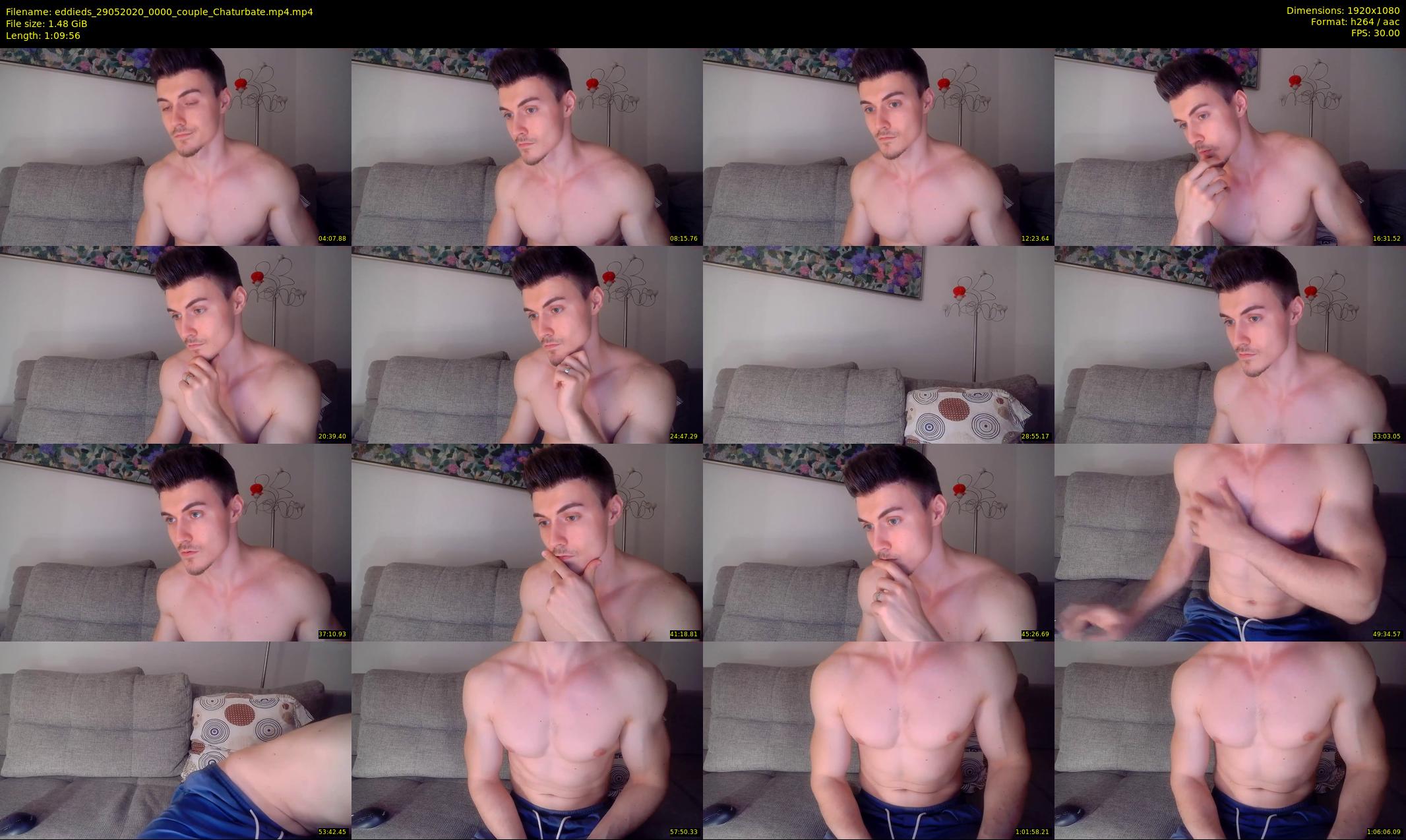 eddieds — 70 minute Chaturbate male cam show recording, 1080p, May 29, 2020