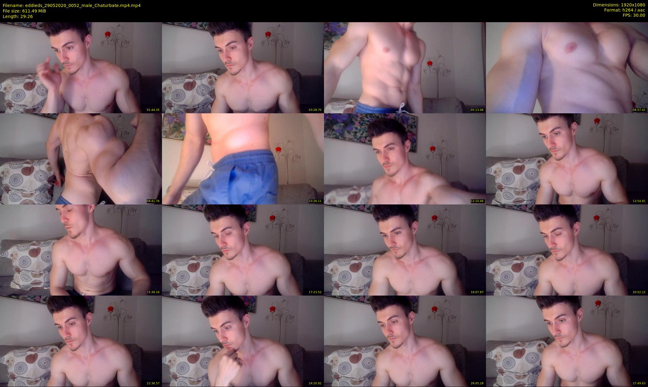 eddieds — 30 minute Chaturbate male cam show recording, 1080p, May 29, 2020