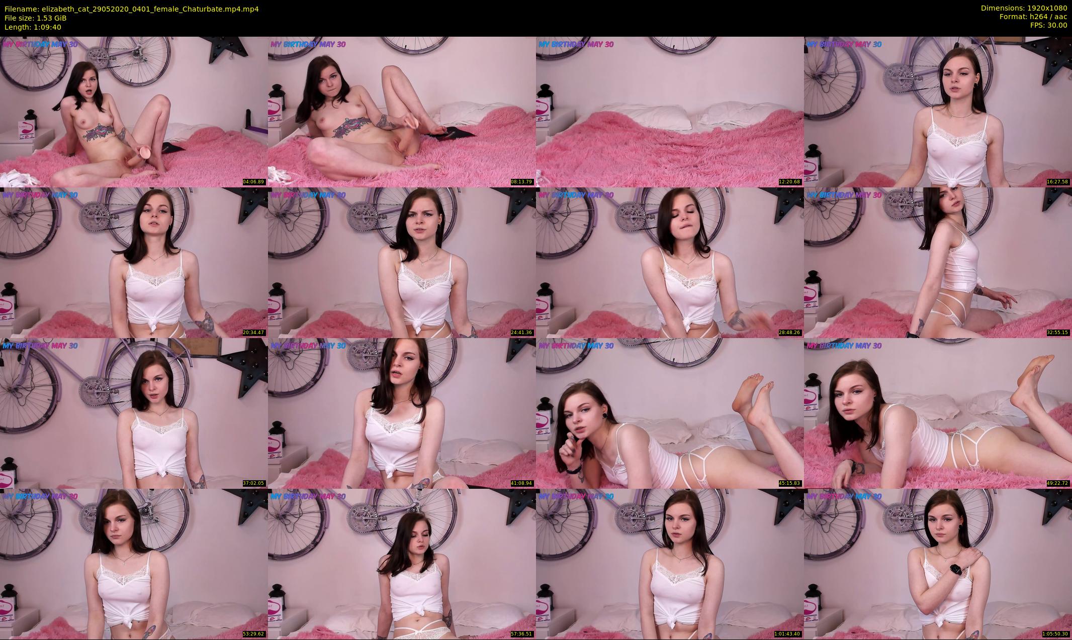 elizabeth_cat — 70 minute Chaturbate female cam show recording, 1080p, May 29, 2020