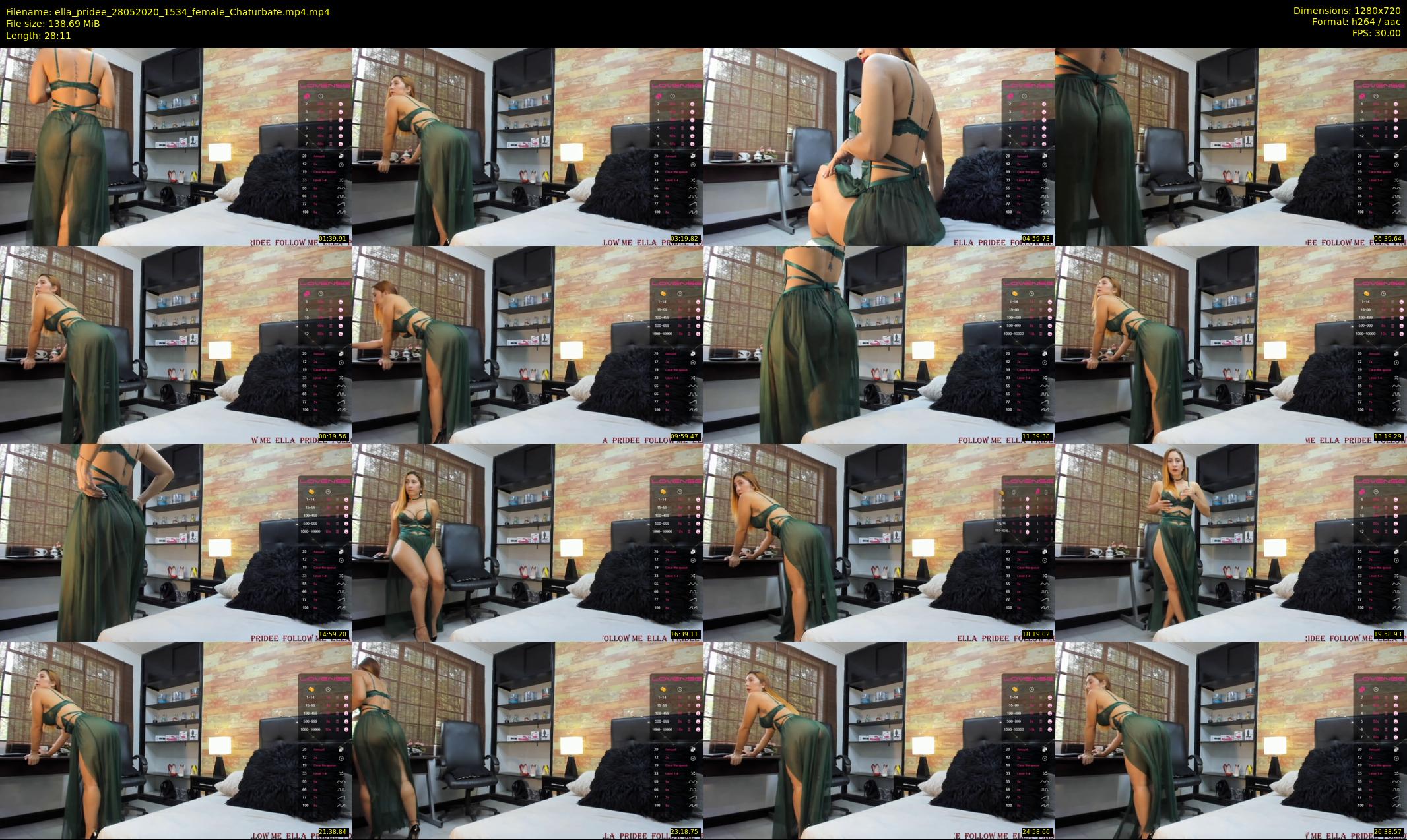 ella_pridee — 29 minute Chaturbate female cam show recording, 720p, May 28, 2020
