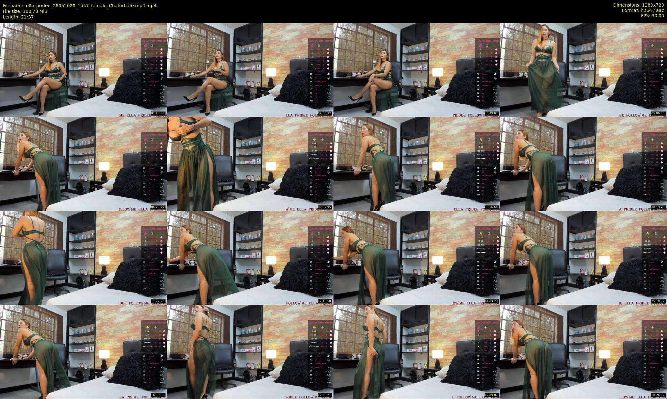 ella_pridee — 22 minute Chaturbate female cam show recording, 720p, May 28, 2020