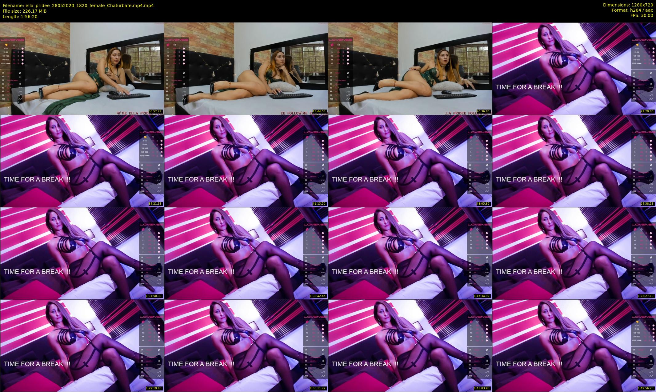 ella_pridee — 117 minute Chaturbate female cam show recording, 720p, May 28, 2020