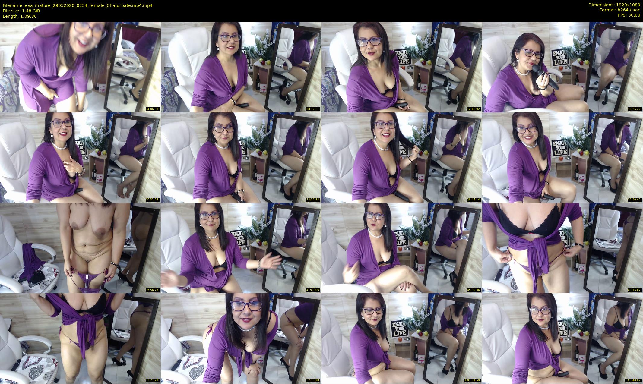 eva_mature — 70 minute Chaturbate female cam show recording, 1080p, May 29, 2020