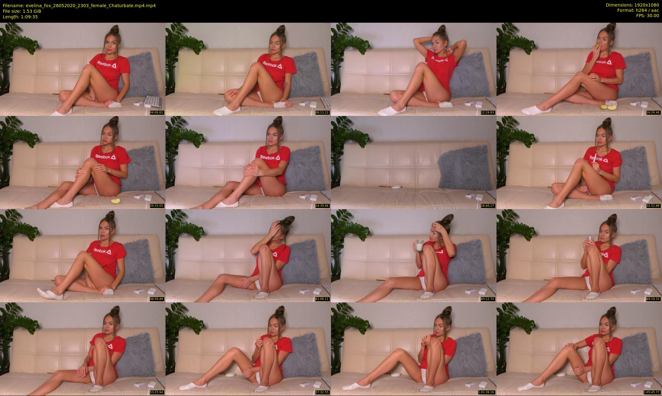 evelina_fox — 70 minute Chaturbate female cam show recording, 1080p, May 28, 2020