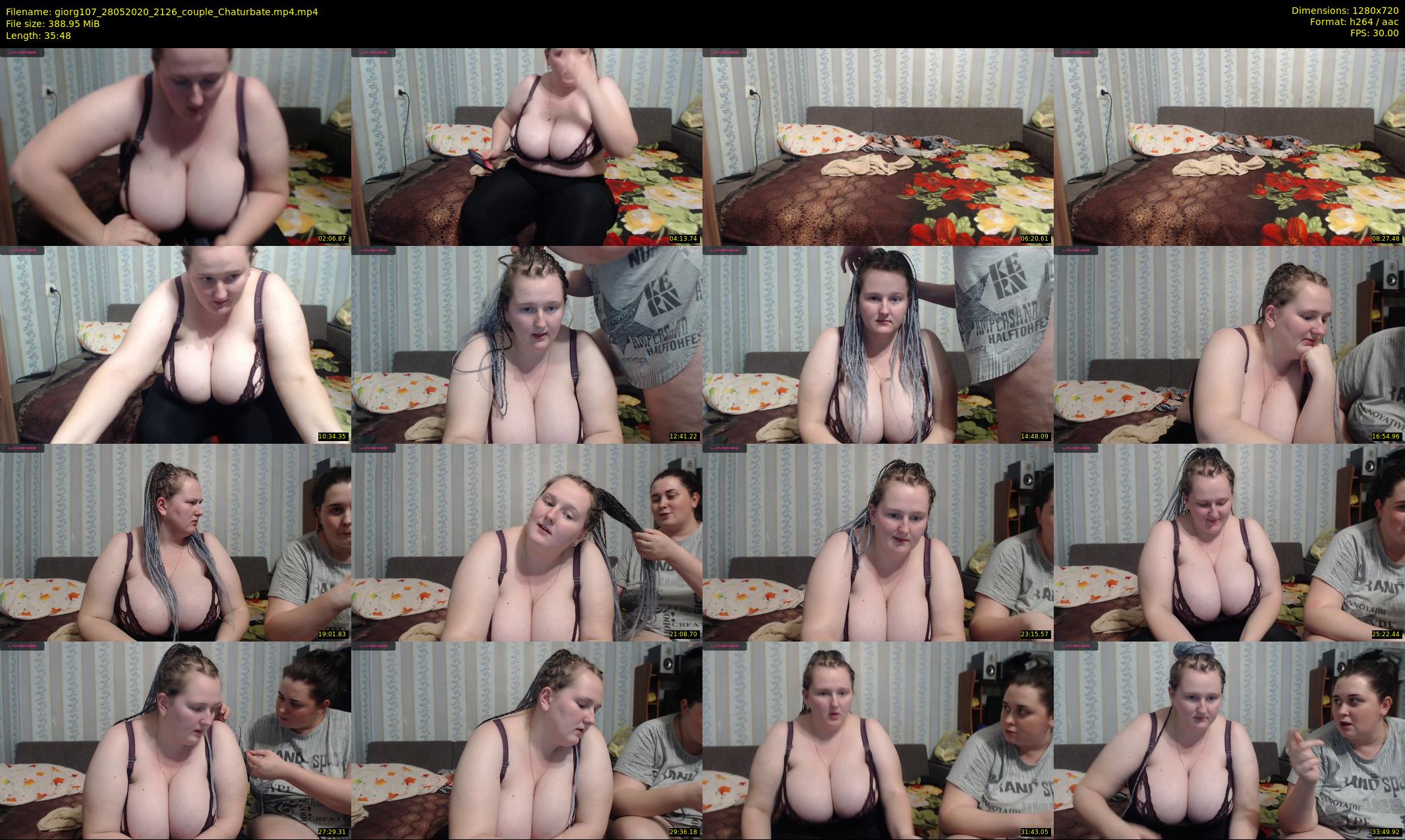 giorg107 — 36 minute Chaturbate couple cam show recording, 720p, May 28, 2020