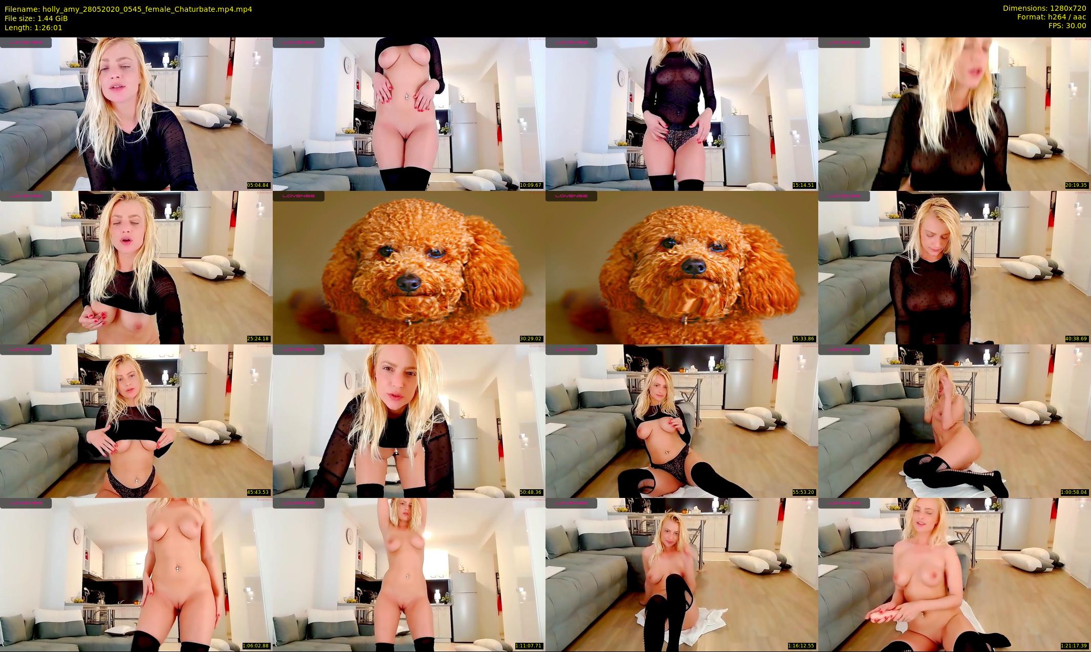 holly_amy — 87 minute Chaturbate couple cam show recording, 720p, May 28, 2020