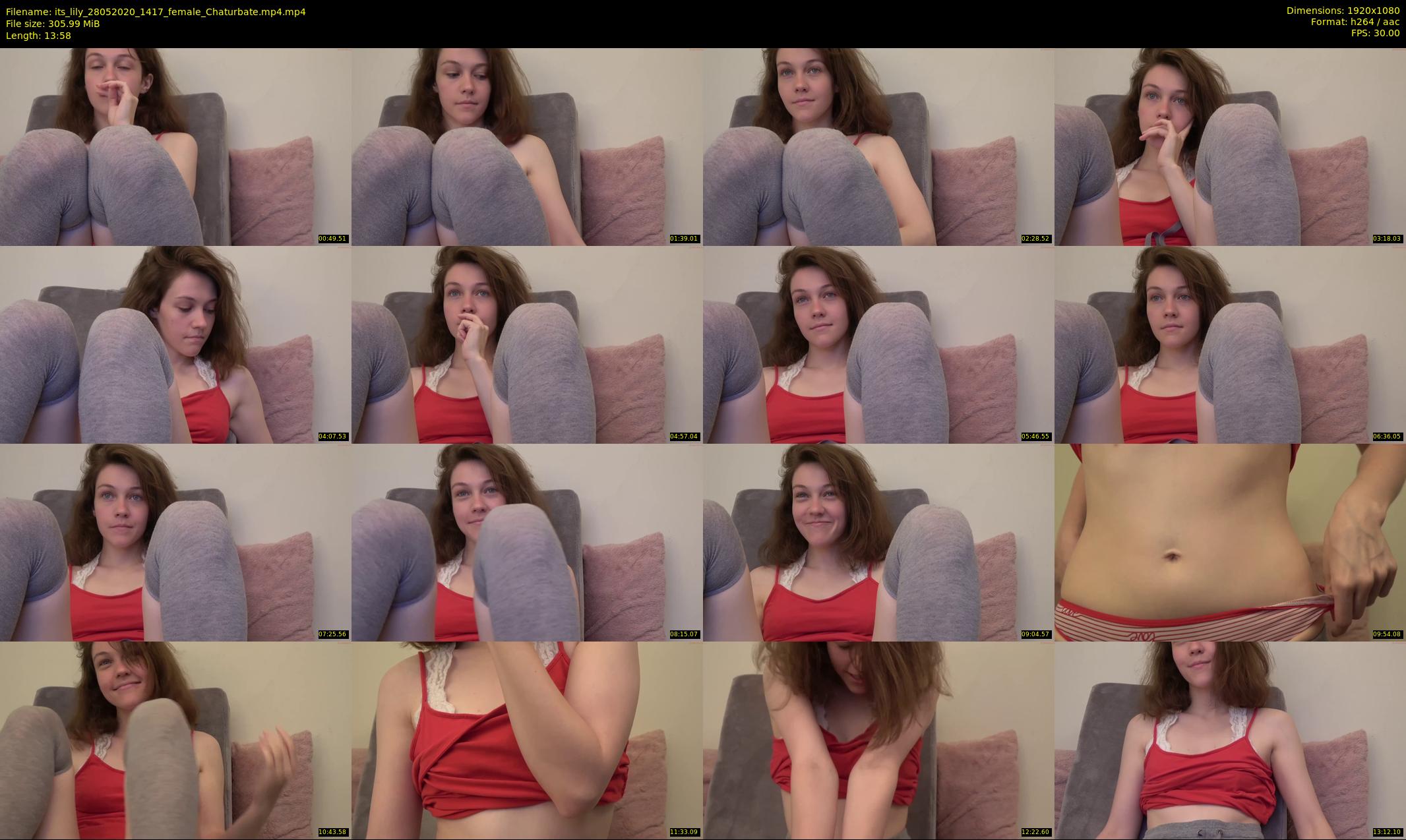 its_lily — 14 minute Chaturbate female cam show recording, 1080p, May 28, 2020