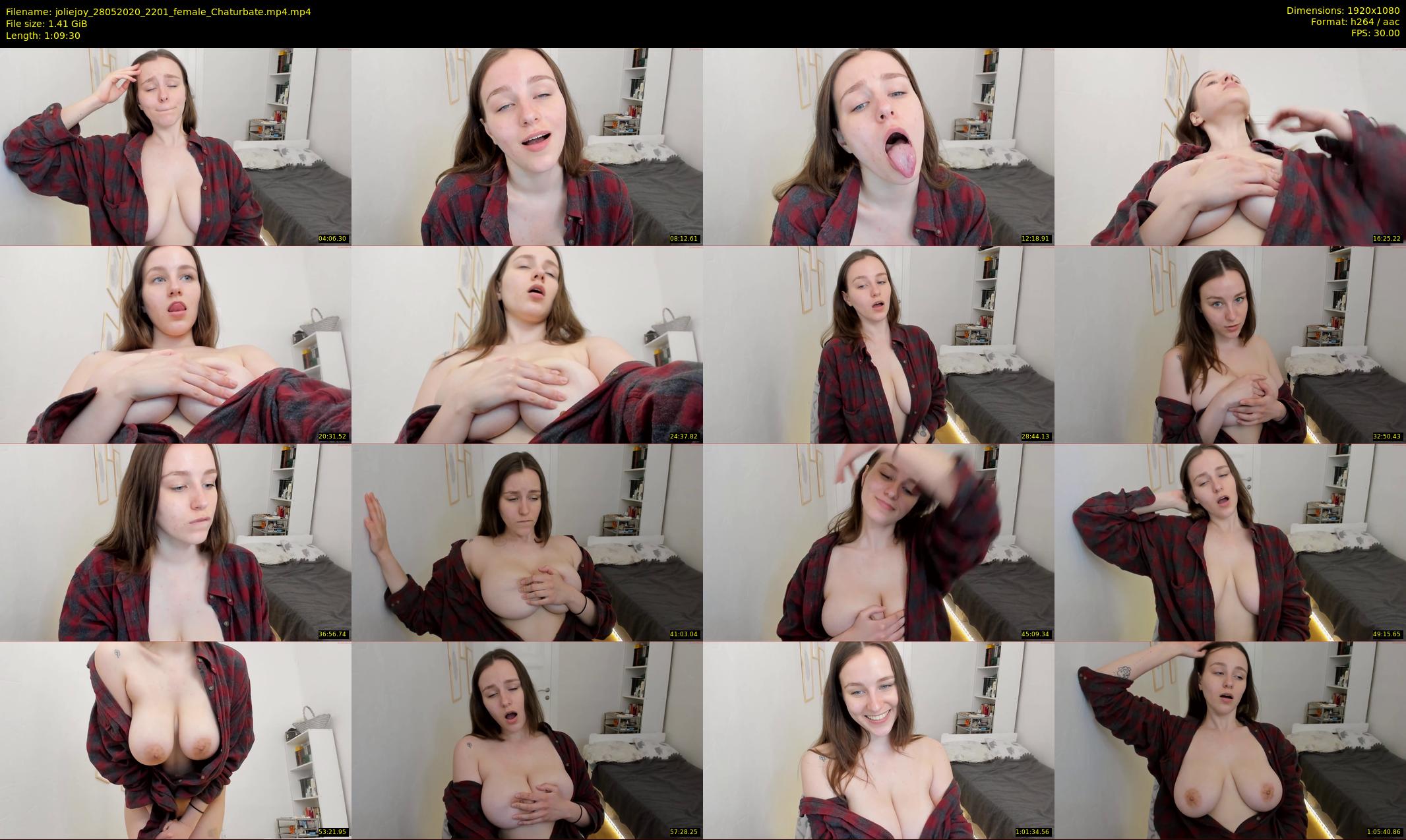 joliejoy — 70 minute Chaturbate female cam show recording, 1080p, May 28, 2020