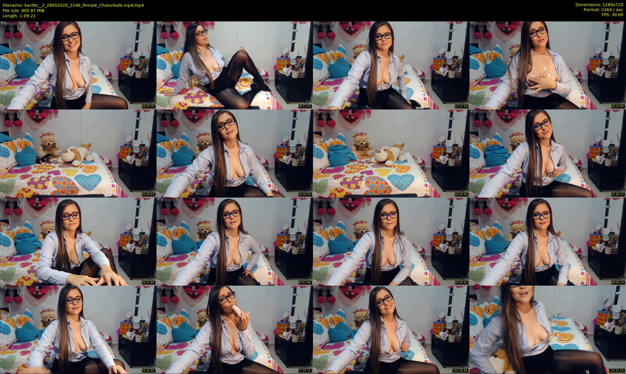 karitto__2 — 70 minute Chaturbate female cam show recording, 720p, May 28, 2020