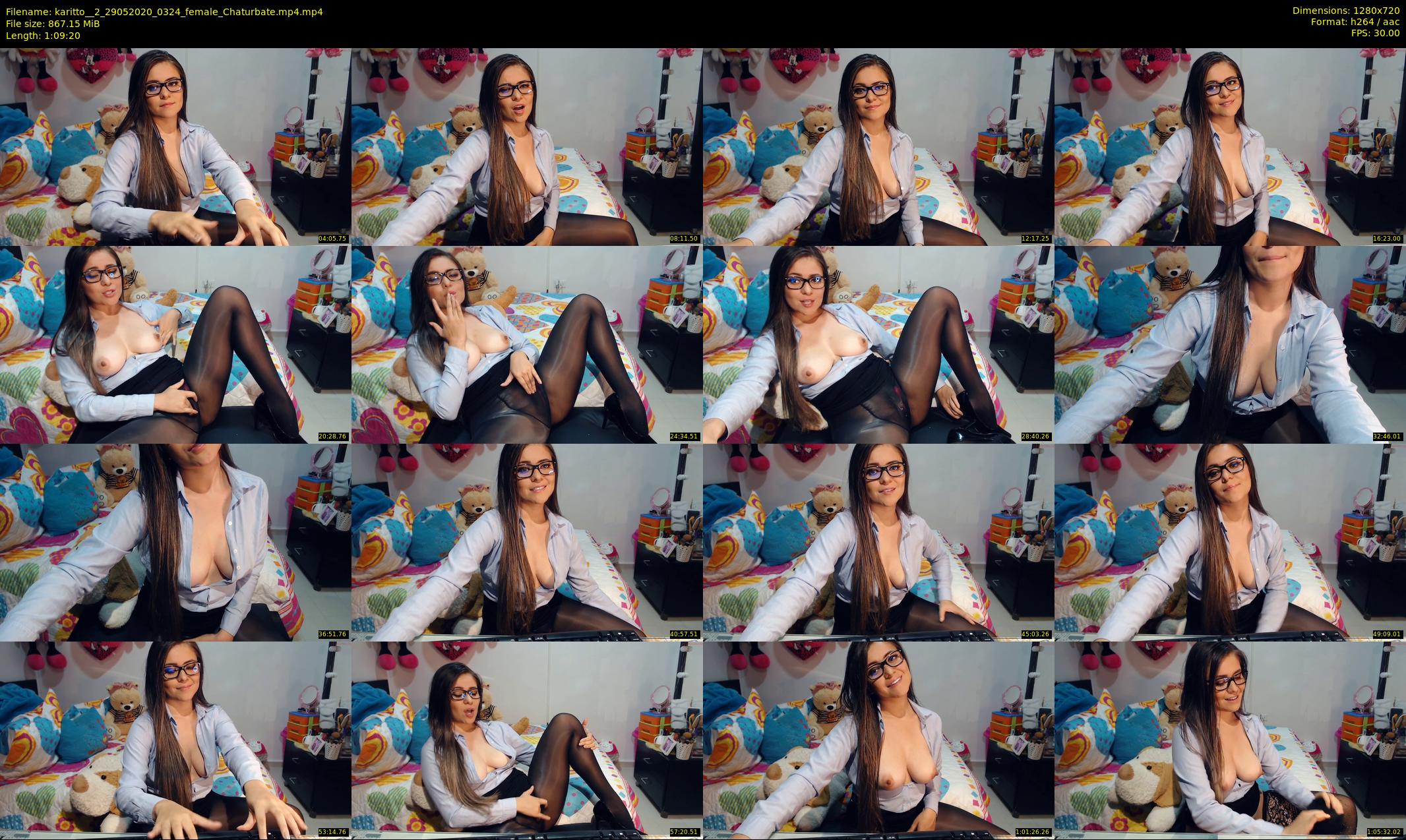karitto__2 — 70 minute Chaturbate female cam show recording, 720p, May 29, 2020