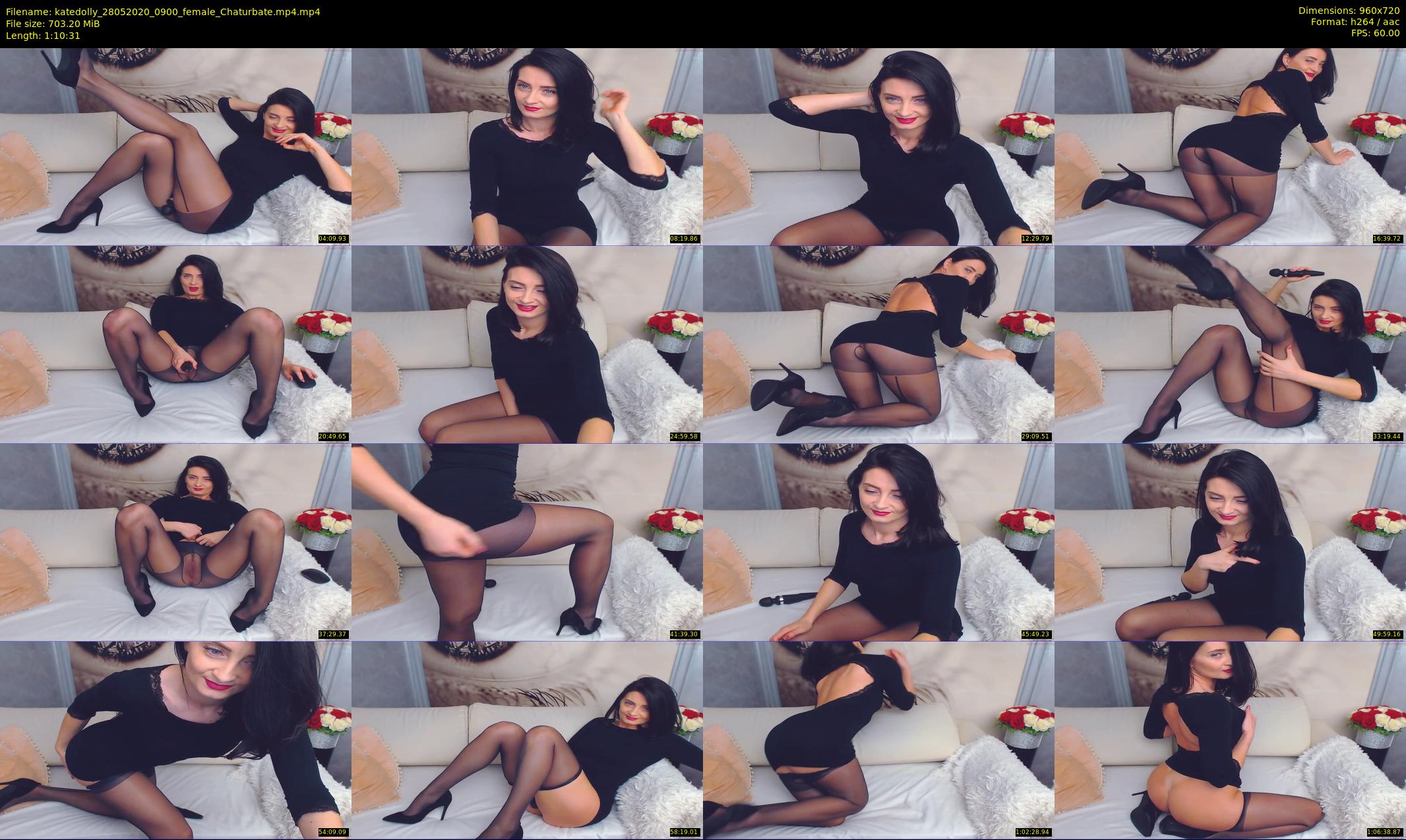 katedolly — 71 minute Chaturbate female cam show recording, 720p, May 28, 2020