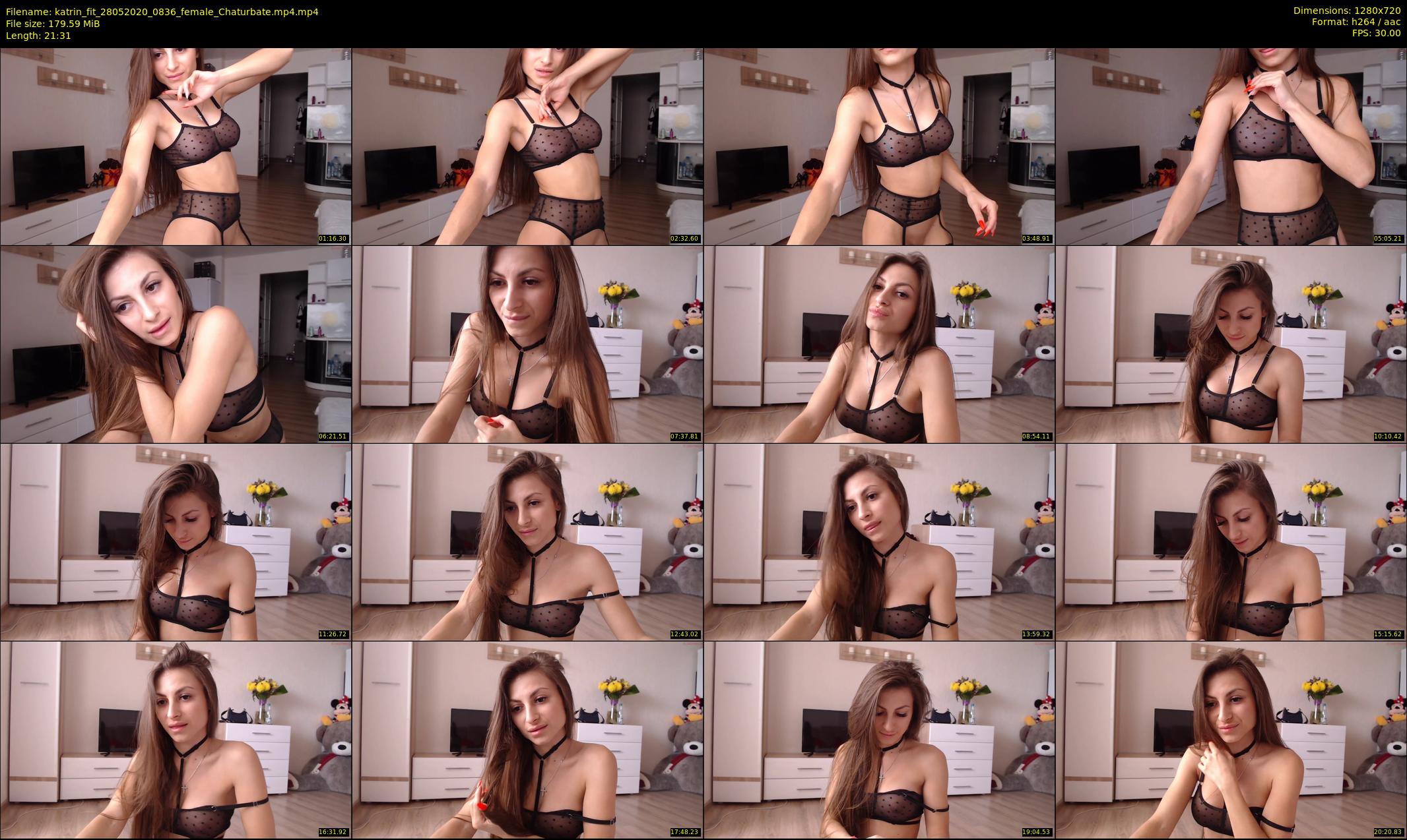 katrin_fit — 22 minute Chaturbate female cam show recording, 720p, May 28, 2020