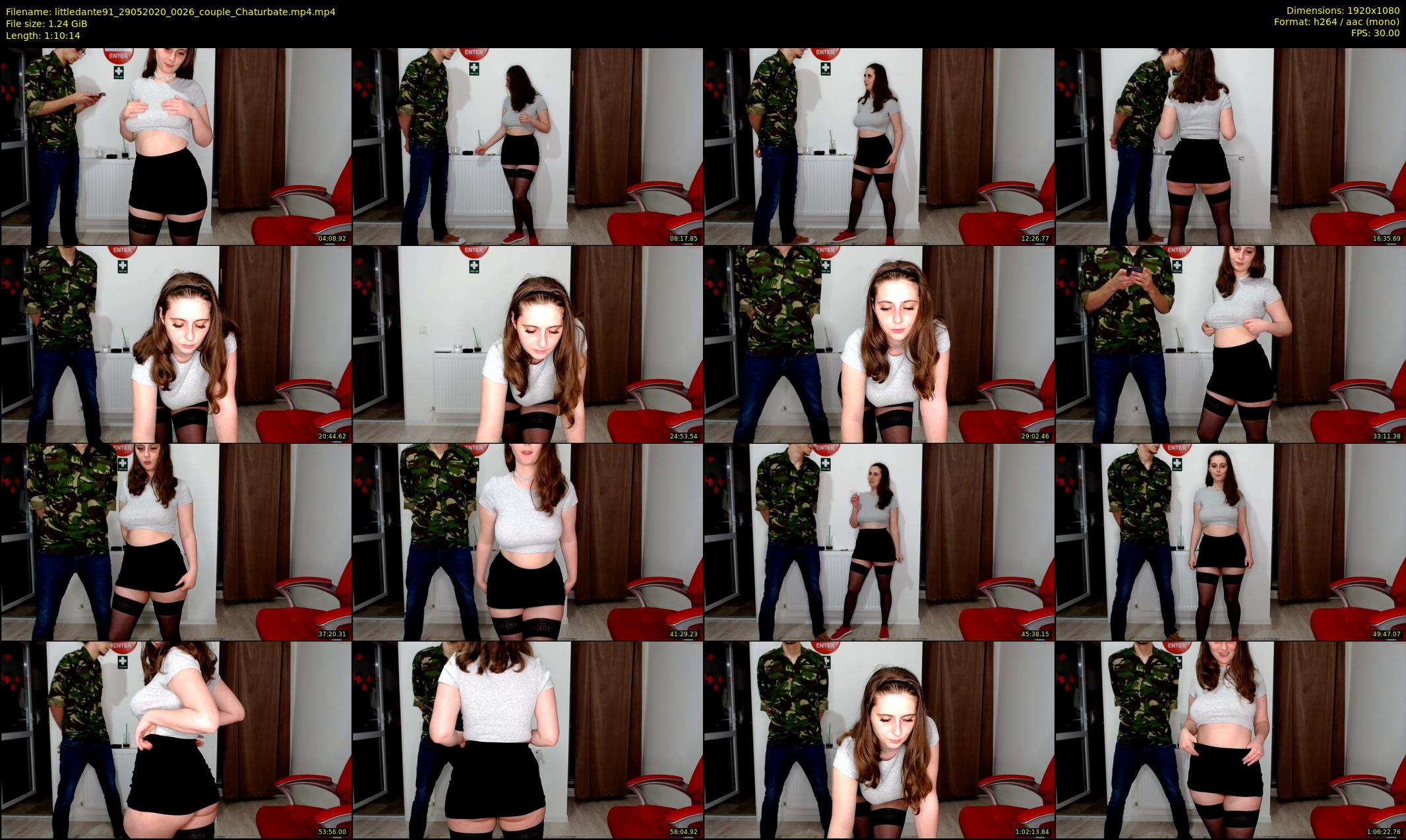 littledante91 — 71 minute Chaturbate couple cam show recording, 1080p, May 29, 2020