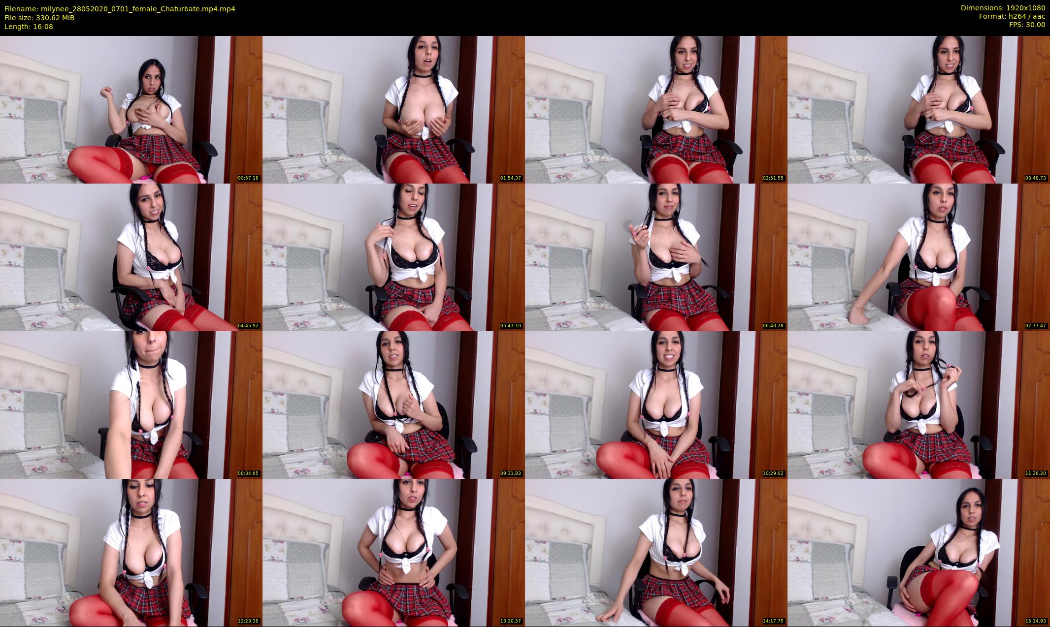 milynee — 17 minute Chaturbate female cam show recording, 1080p, May 28, 2020