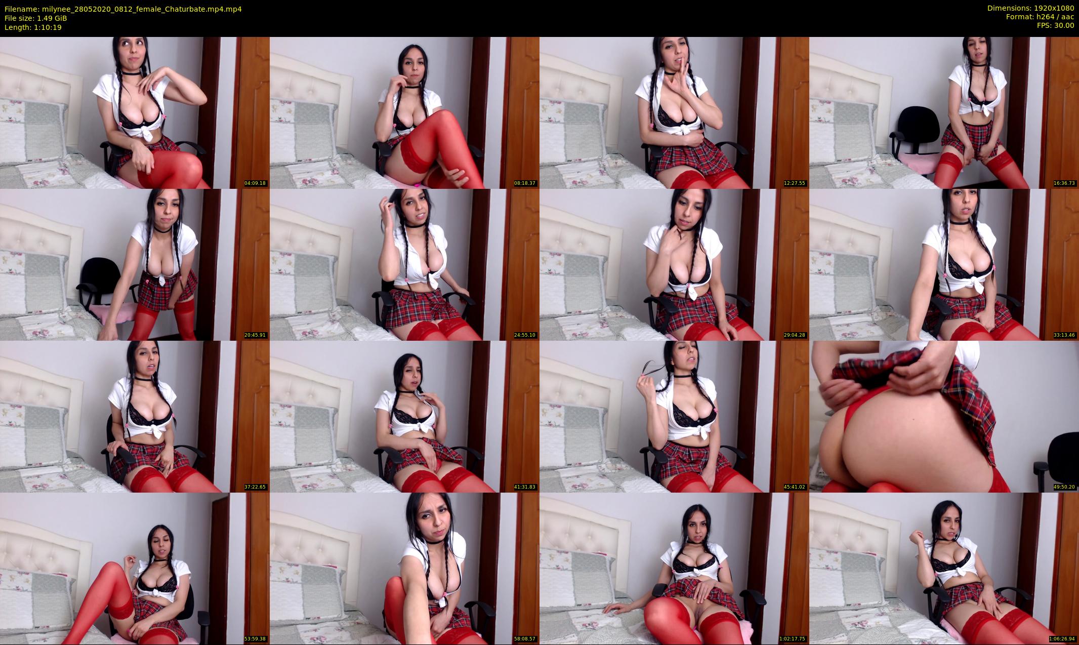 milynee — 71 minute Chaturbate female cam show recording, 1080p, May 28, 2020