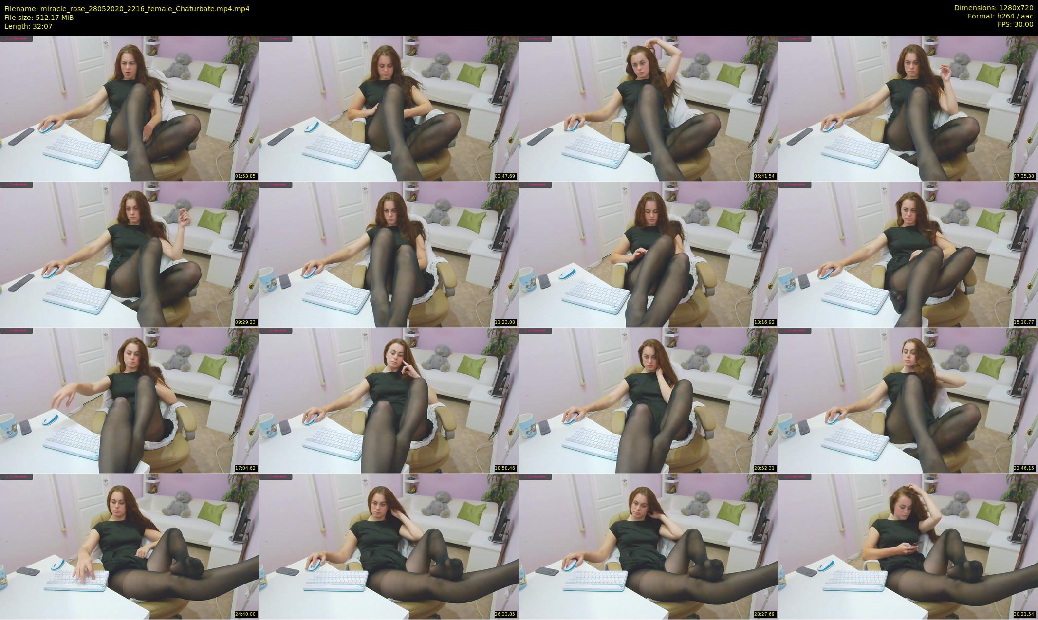 miracle_rose — 33 minute Chaturbate female cam show recording, 720p, May 28, 2020