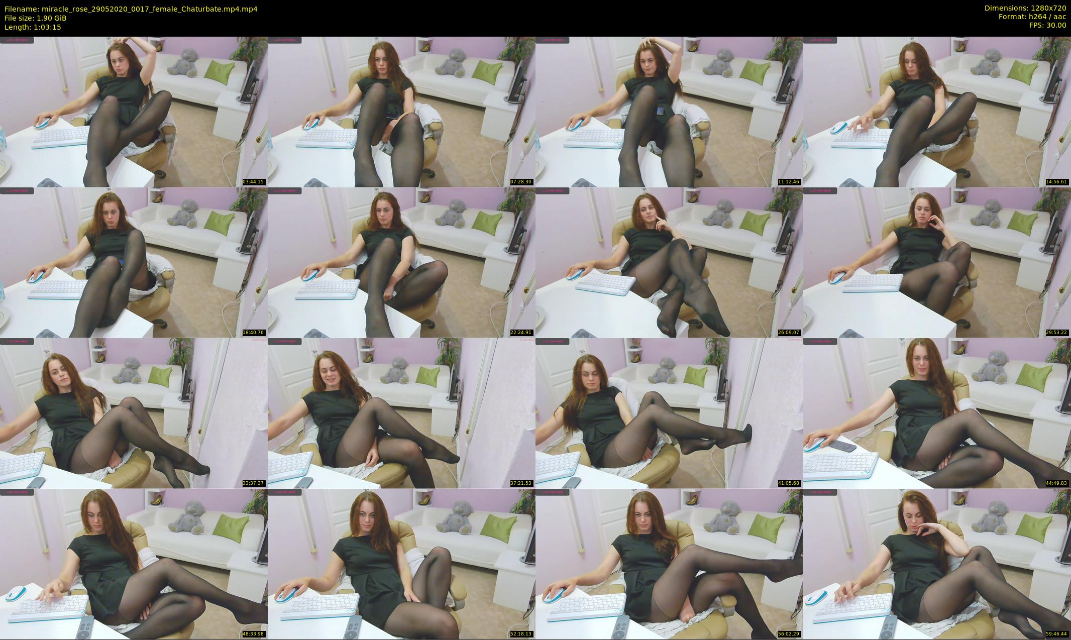 miracle_rose — 64 minute Chaturbate female cam show recording, 720p, May 29, 2020