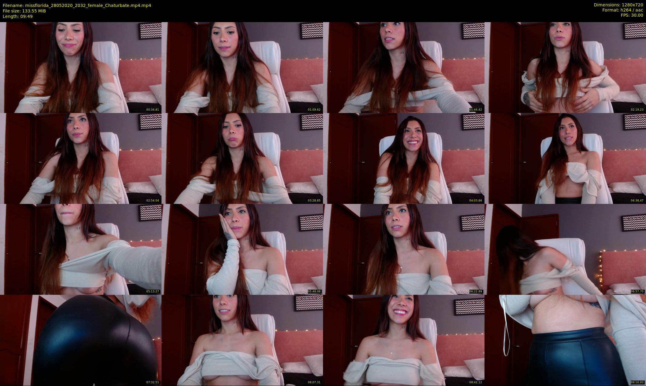 missflorida — 10 minute Chaturbate female cam show recording, 720p, May 28, 2020