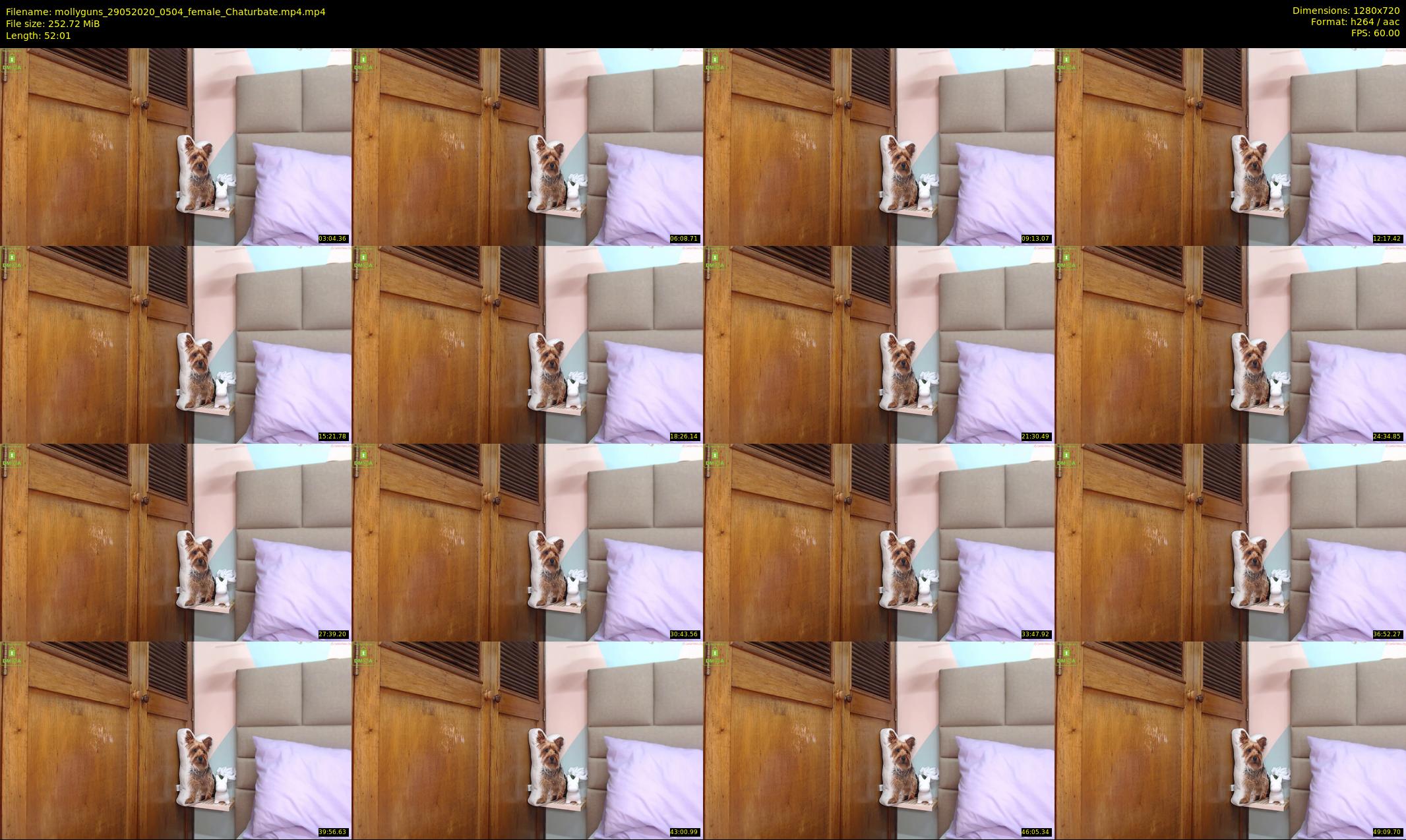 mollyguns — 53 minute Chaturbate female cam show recording, 720p, May 29, 2020