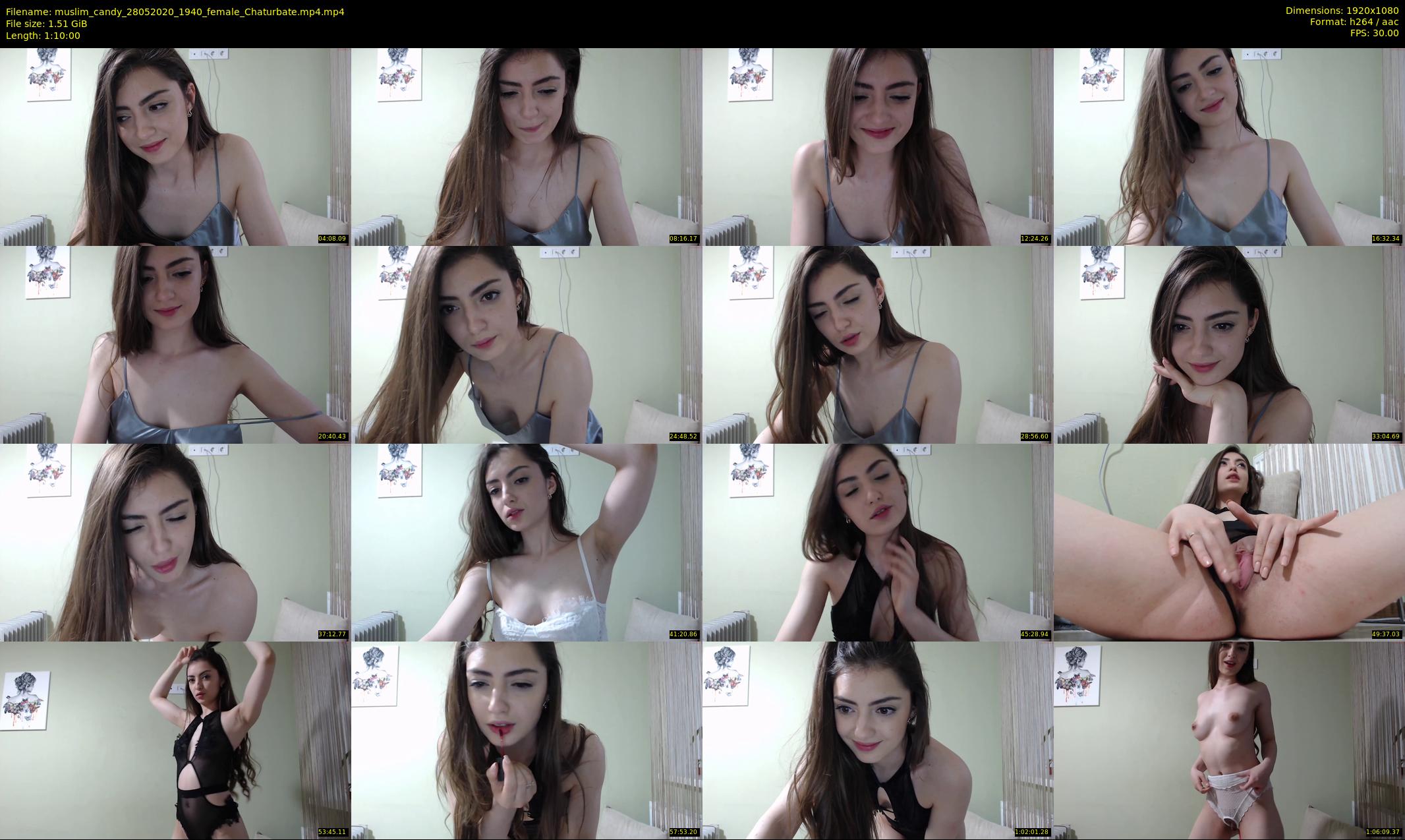 muslim_candy — 70 minute Chaturbate female cam show recording, 1080p, May 28, 2020