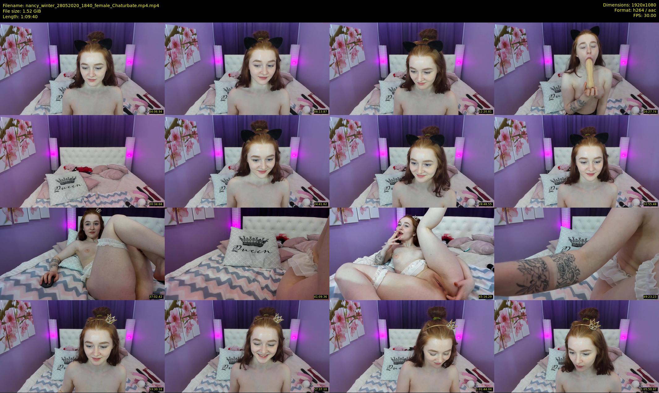 nancy_winter — 70 minute Chaturbate female cam show recording, 1080p, May 28, 2020