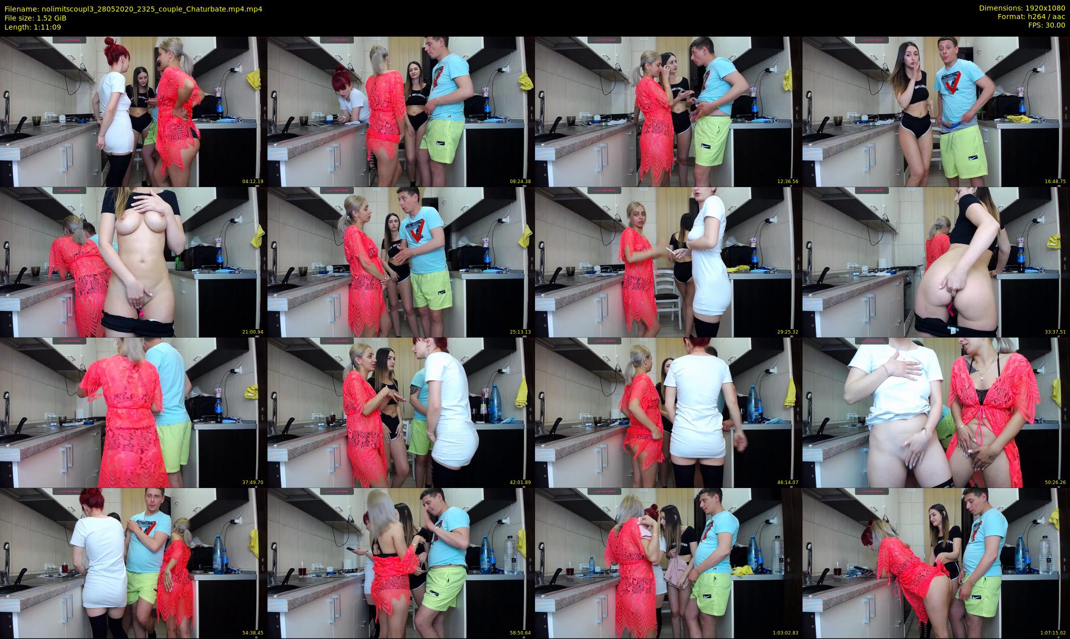nolimitscoupl3 — 72 minute Chaturbate couple cam show recording, 1080p, May 28, 2020