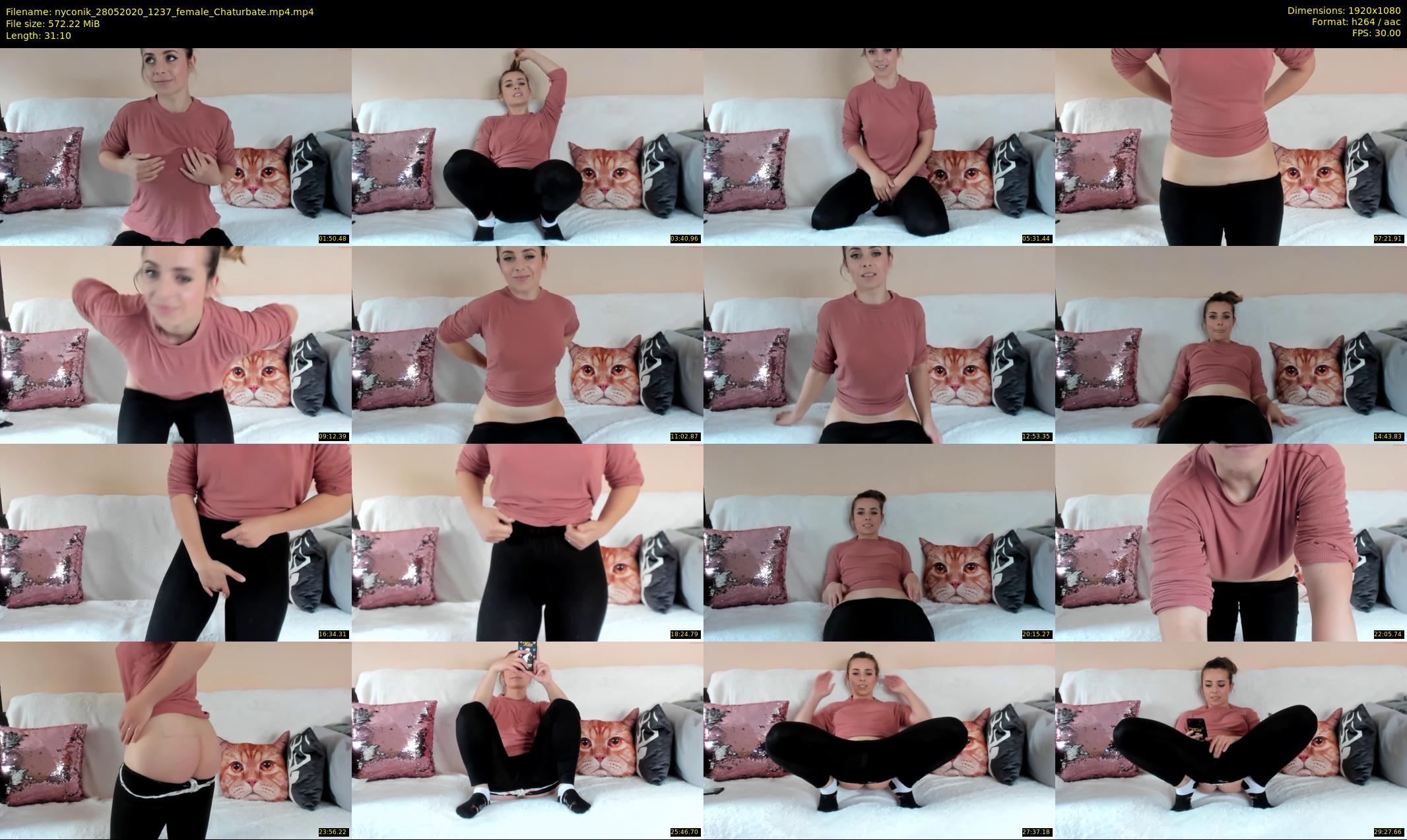 nyconik — 32 minute Chaturbate female cam show recording, 1080p, May 28, 2020