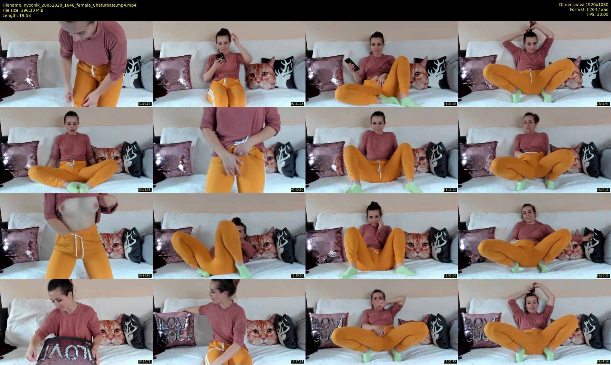 nyconik — 20 minute Chaturbate female cam show recording, 1080p, May 28, 2020