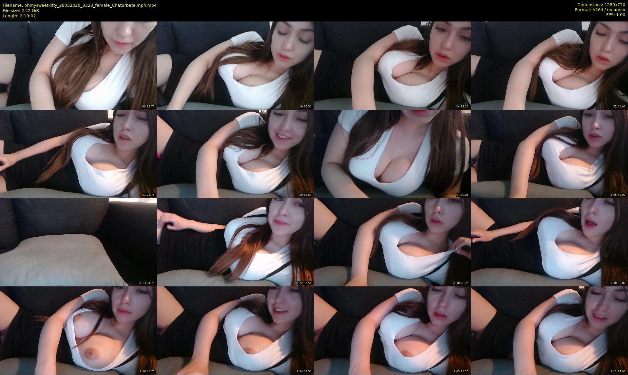 ohmysweetkitty — 140 minute Chaturbate female cam show recording, 720p, May 28, 2020