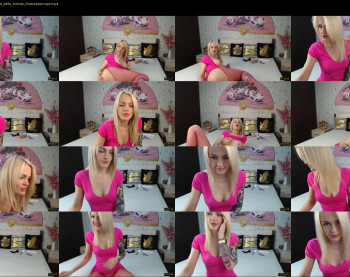 prettyblonde22 — 70 minute Chaturbate female cam show recording, 1080p, May 28, 2020