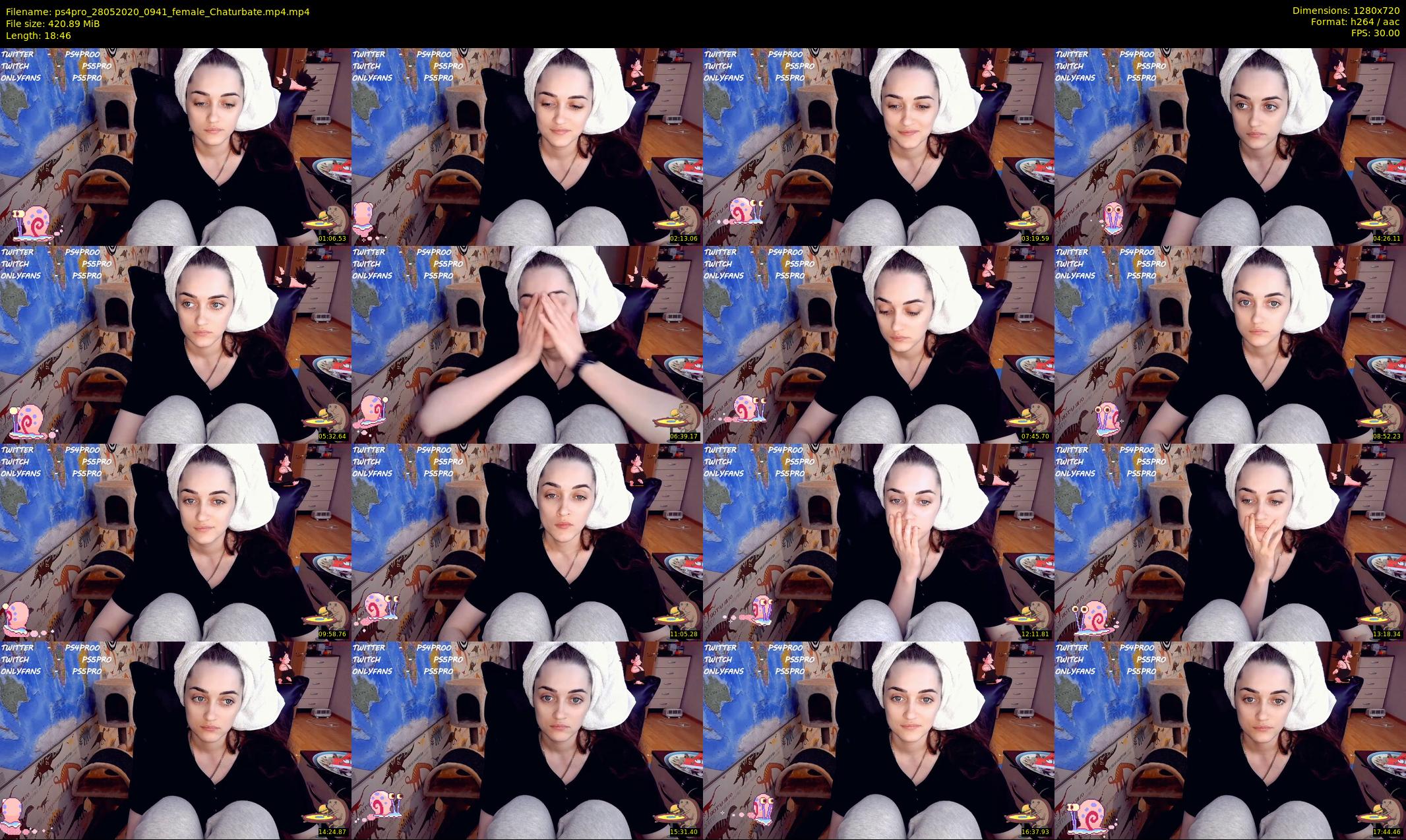 ps4pro — 19 minute Chaturbate female cam show recording, 720p, May 28, 2020