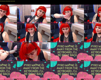pyrowayne — 54 minute Chaturbate female cam show recording, 720p, May 29, 2020