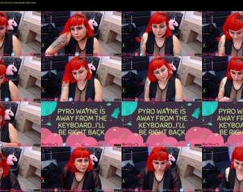 pyrowayne — 54 minute Chaturbate female cam show recording, 720p, May 29, 2020