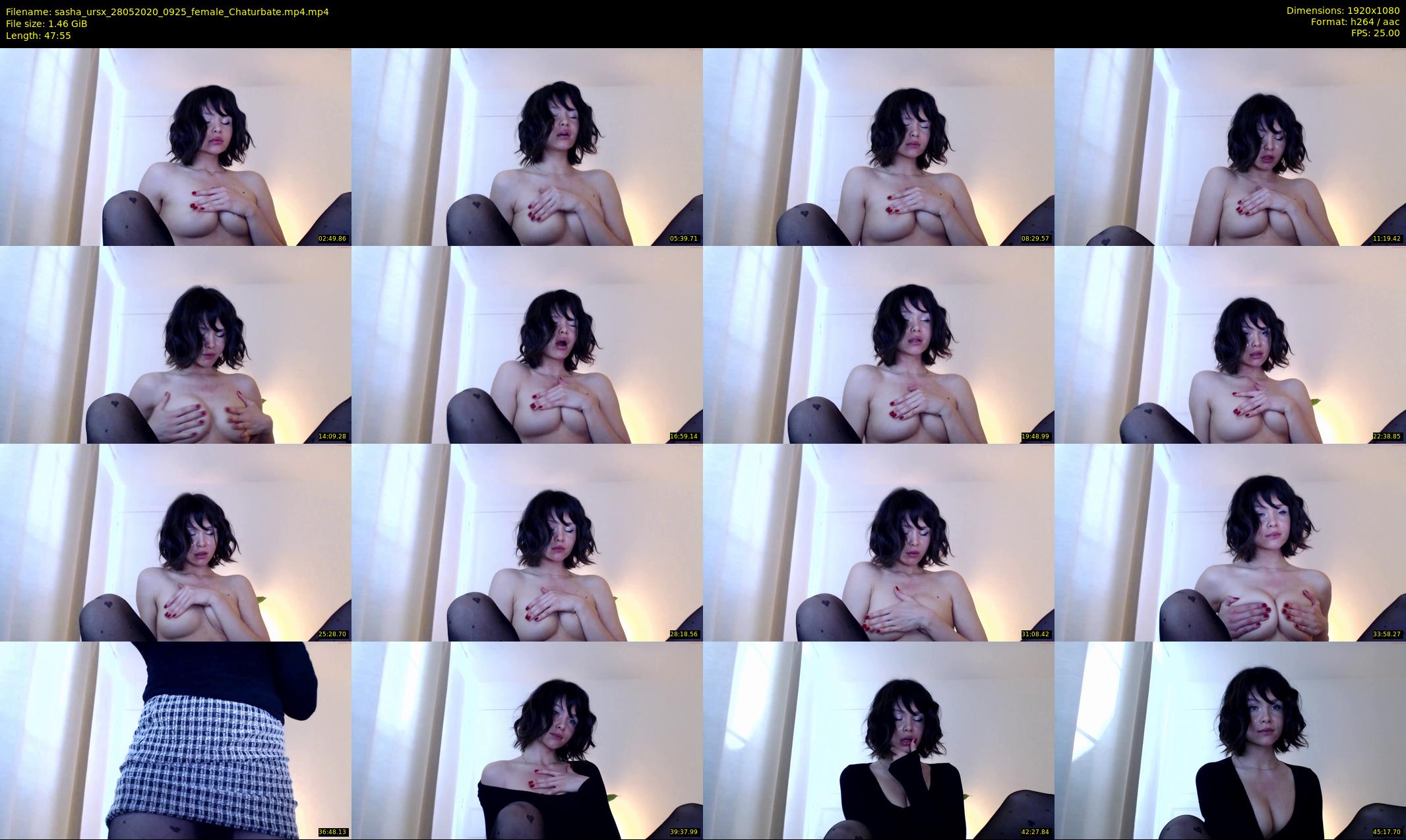 sasha_ursx — 48 minute Chaturbate female cam show recording, 1080p, May 28, 2020