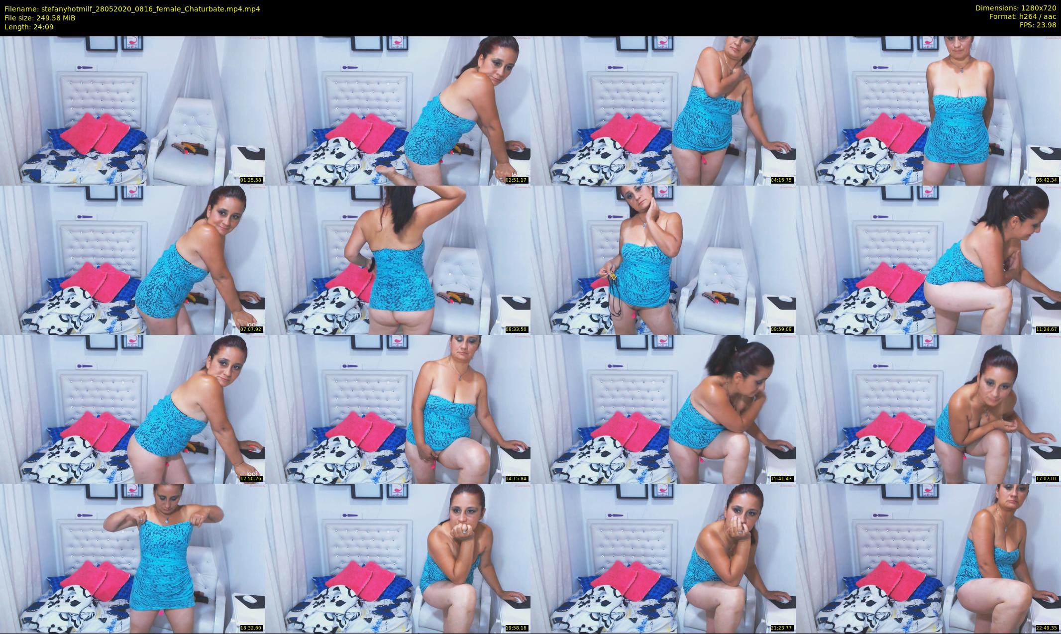 stefanyhotmilf — 25 minute Chaturbate female cam show recording, 720p, May 28, 2020