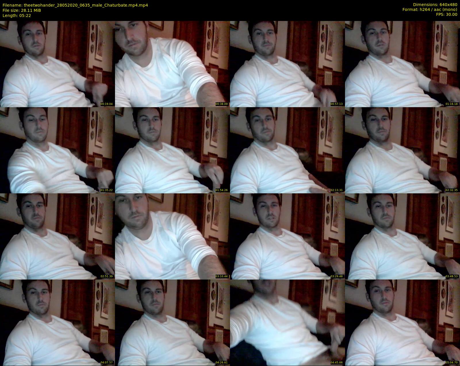 theetwohander — 6 minute Chaturbate male cam show recording, 480p, May 28, 2020