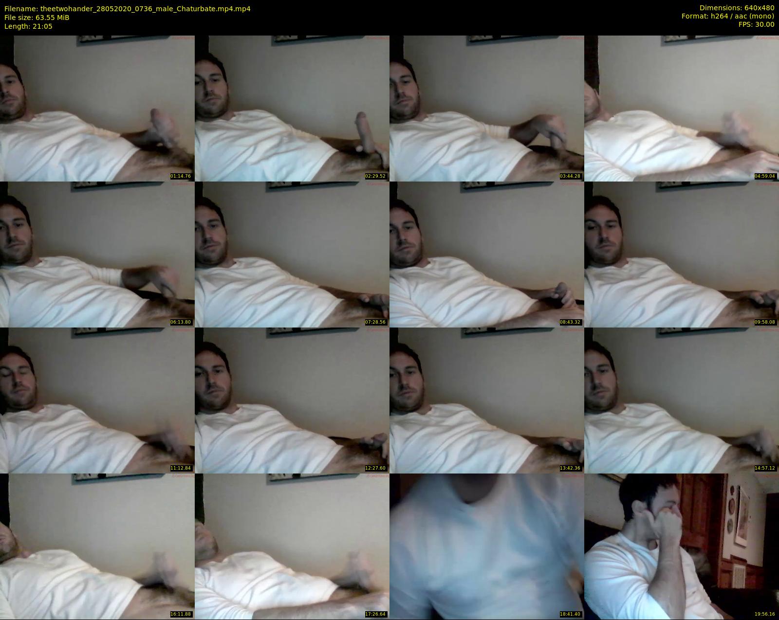 theetwohander — 22 minute Chaturbate male cam show recording, 480p, May 28, 2020
