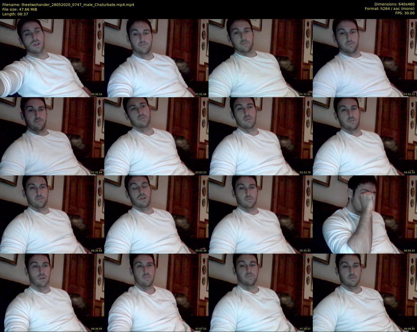 theetwohander — 9 minute Chaturbate male cam show recording, 480p, May 28, 2020