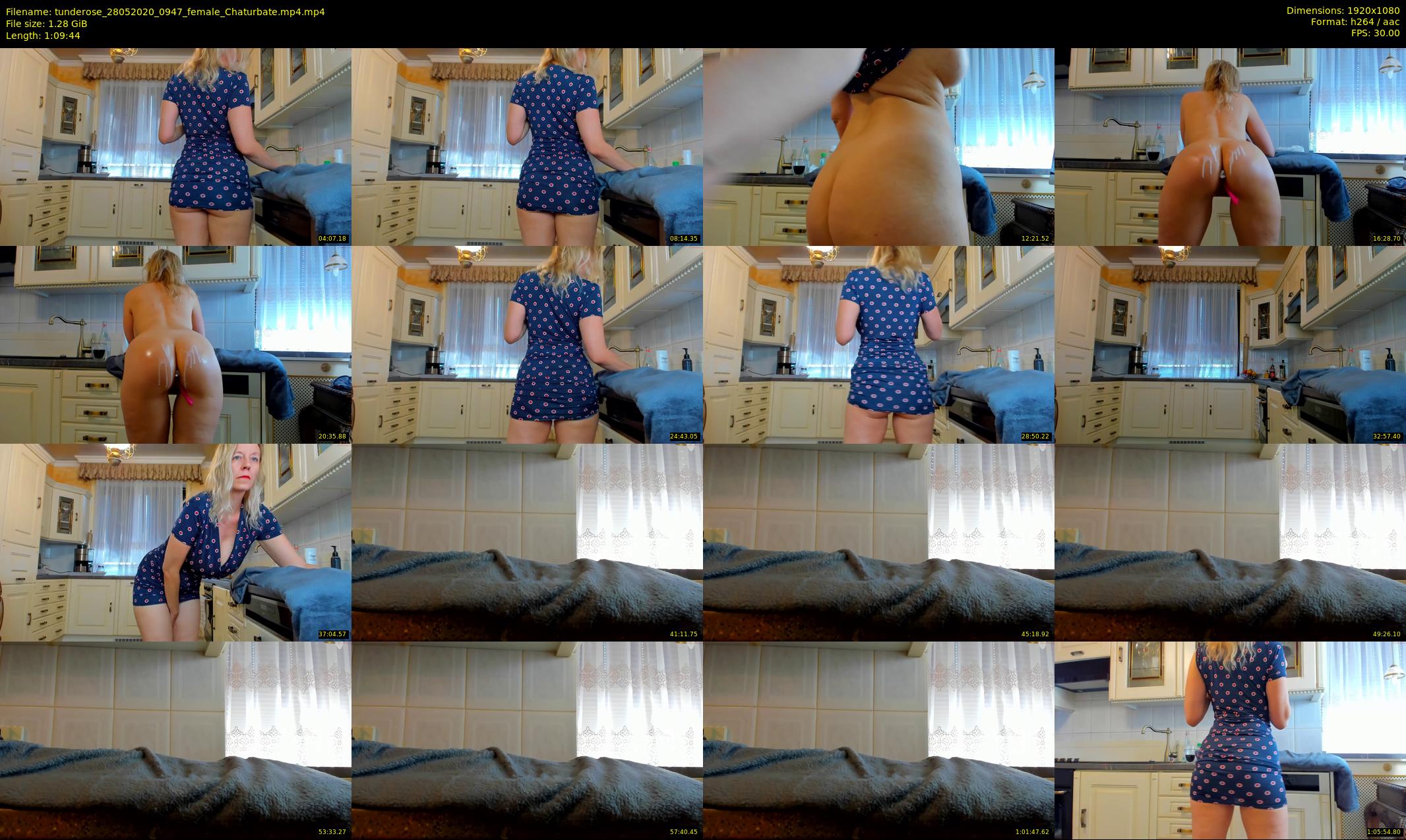 tunderose — 70 minute Chaturbate female cam show recording, 1080p, May 28, 2020