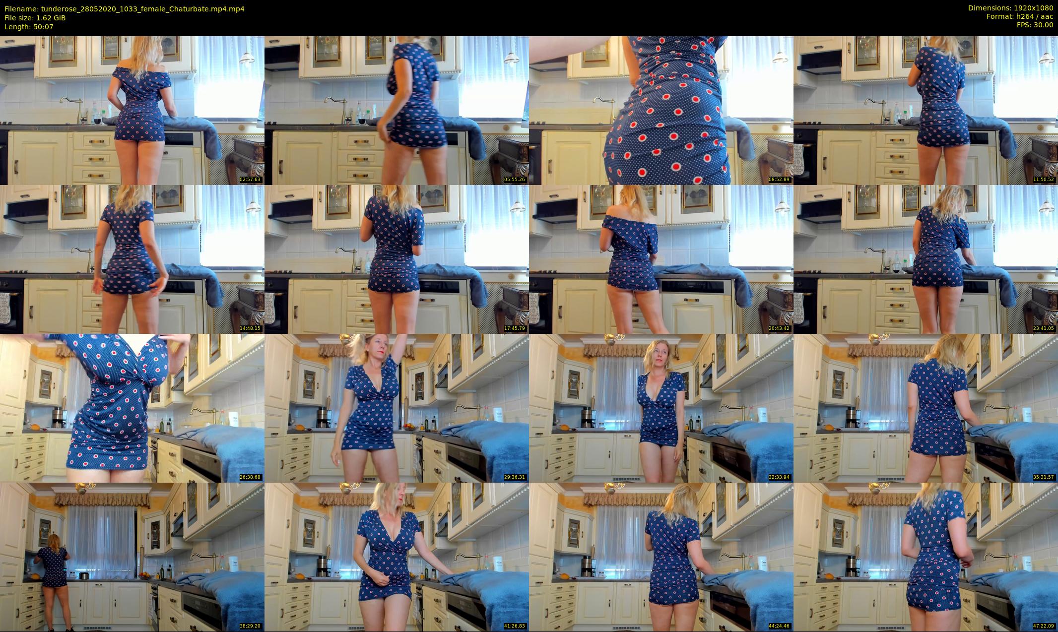 tunderose — 51 minute Chaturbate female cam show recording, 1080p, May 28, 2020