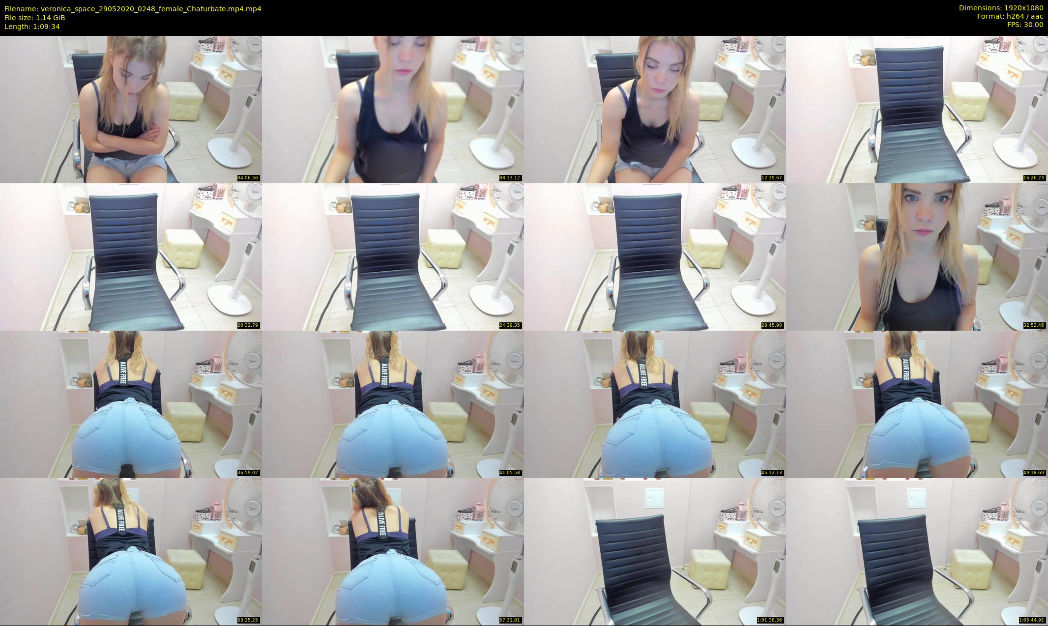 veronica_space — 70 minute Chaturbate female cam show recording, 1080p, May 29, 2020