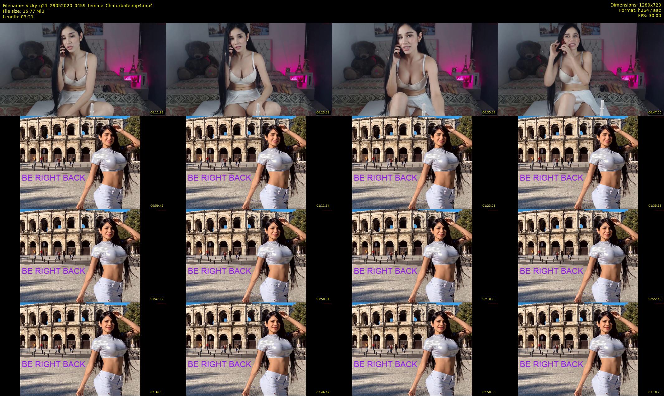vicky_g21 — 4 minute Chaturbate female cam show recording, 720p, May 29, 2020