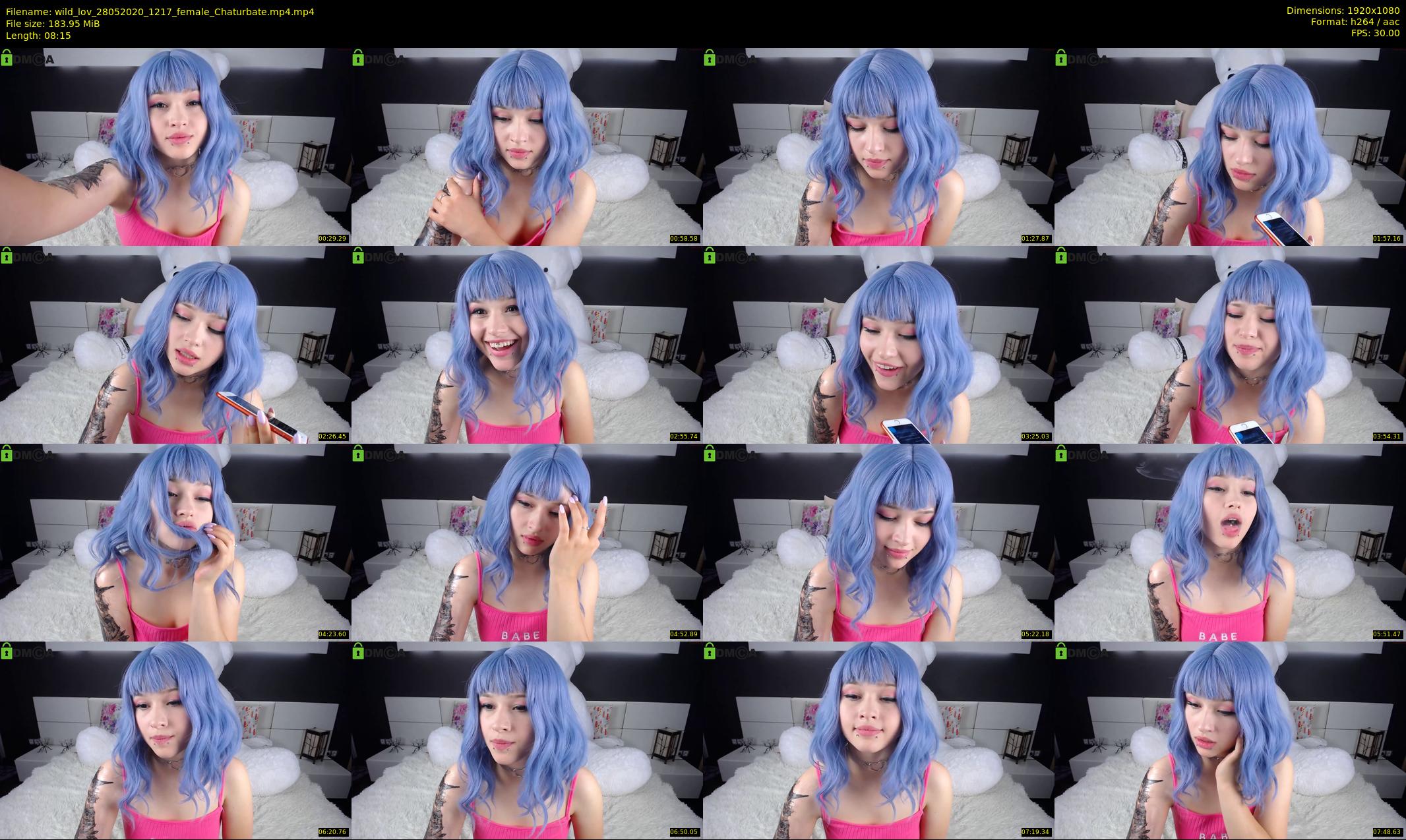 wild_lov — 9 minute Chaturbate female cam show recording, 1080p, May 28, 2020