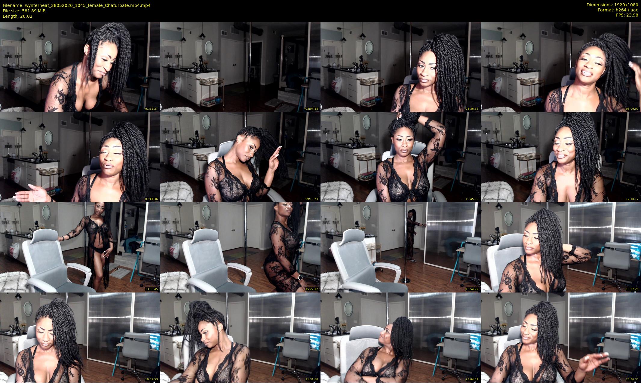 wynterheat — 27 minute Chaturbate female cam show recording, 1080p, May 28, 2020