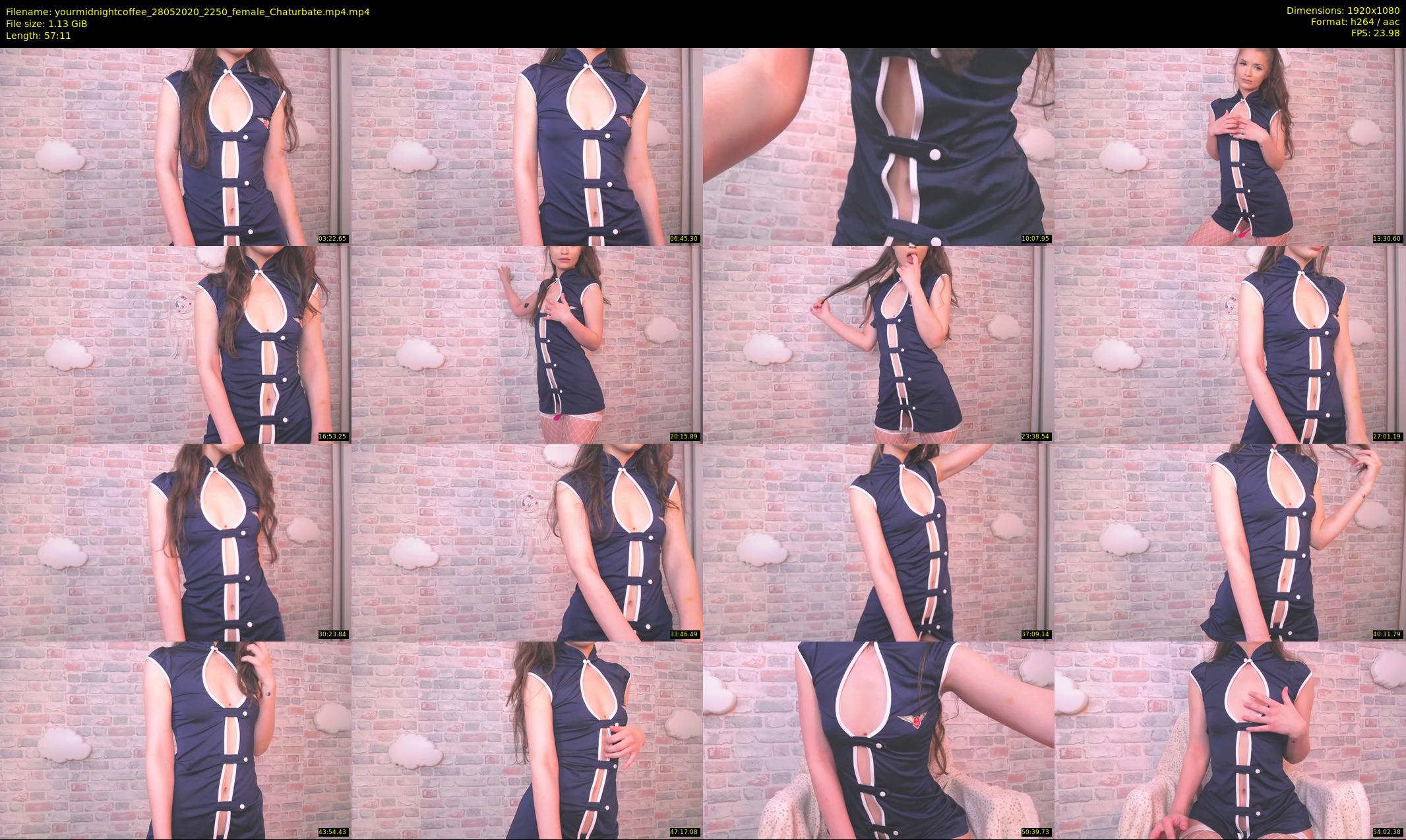 yourmidnightcoffee — 58 minute Chaturbate female cam show recording, 1080p, May 28, 2020
